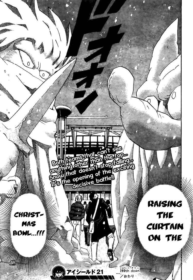 Page 18 Chapter 280 Eyeshield 21
