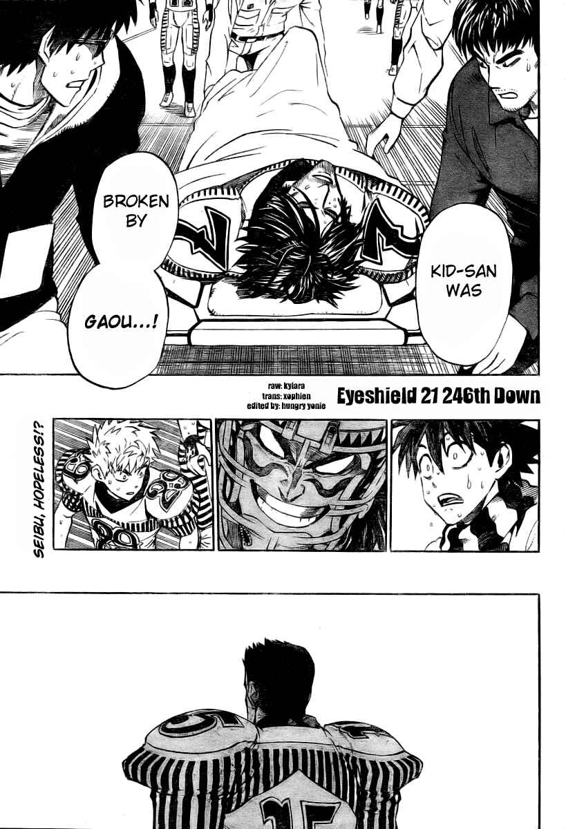 Page 1 Chapter 246 Eyeshield 21