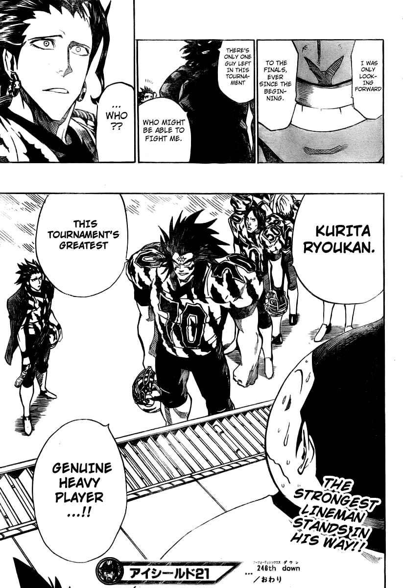 Page 18 Chapter 246 Eyeshield 21