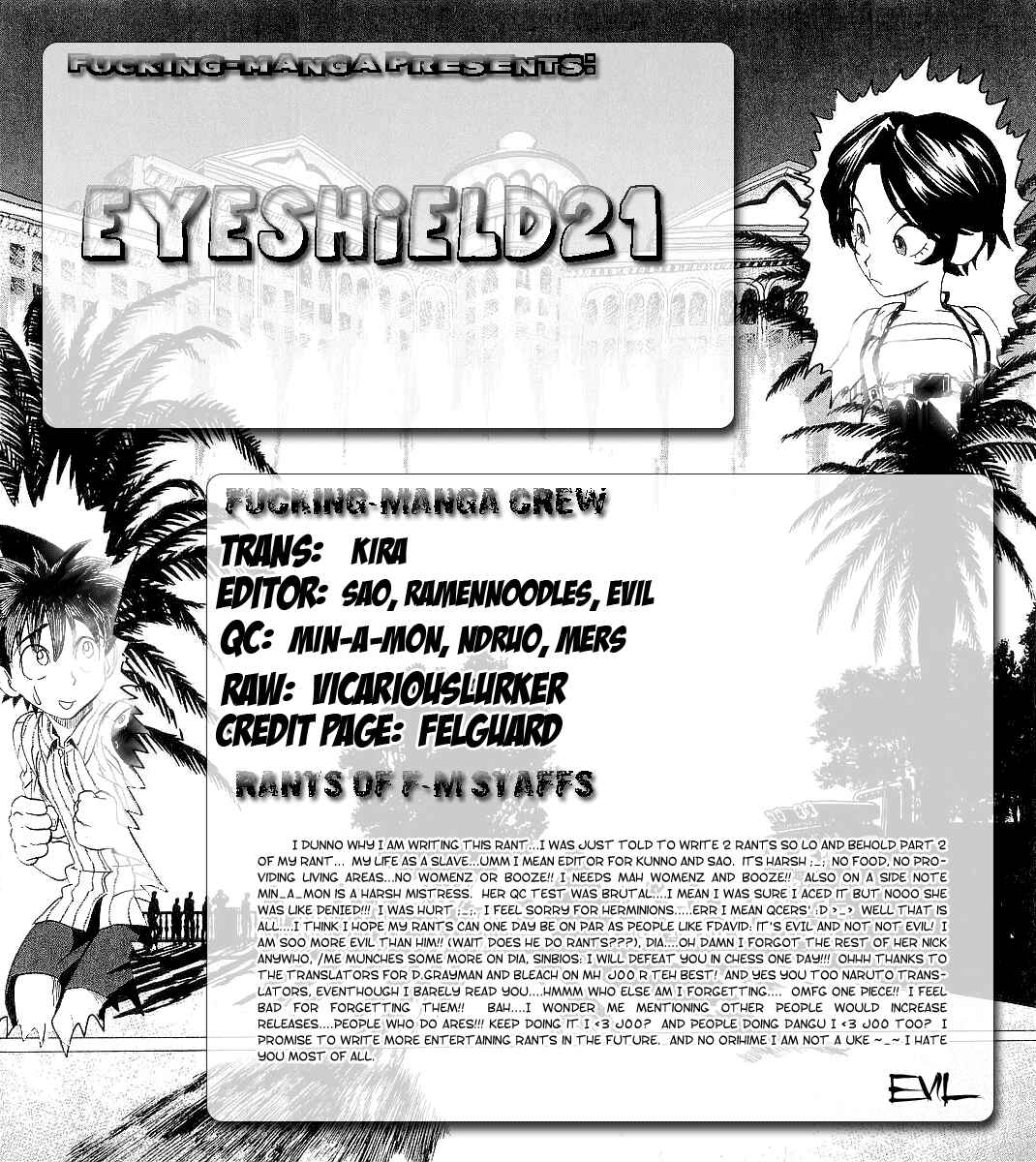 Page 1 Chapter 156 Eyeshield 21