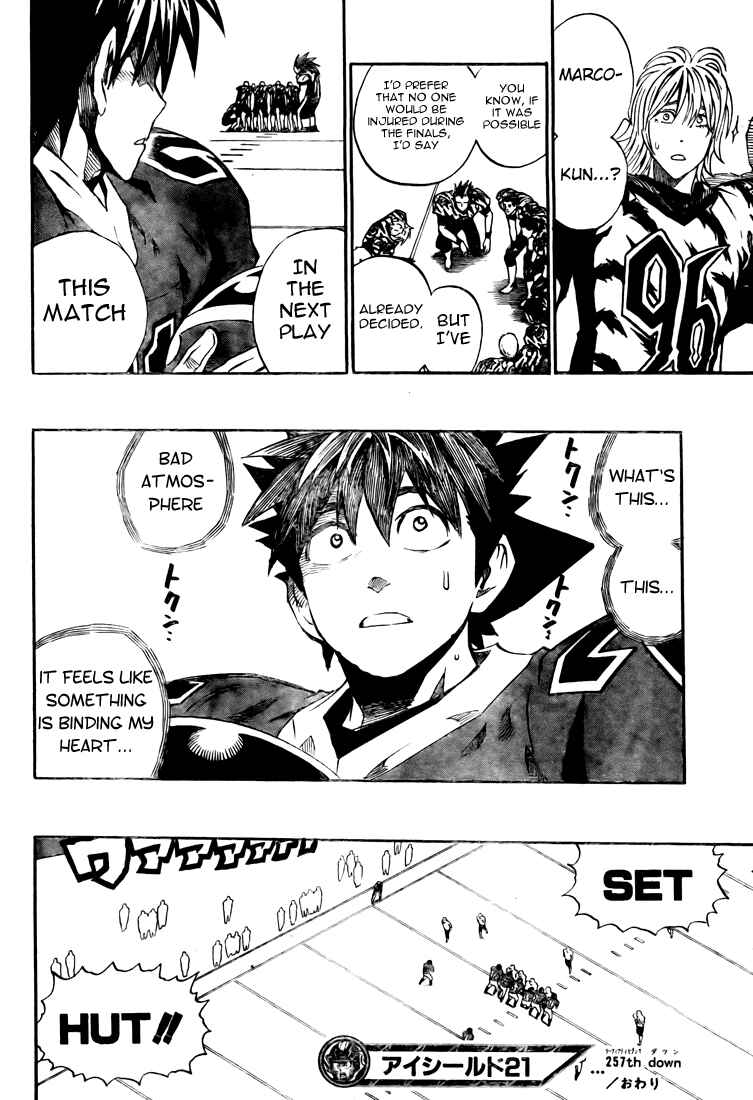Page 16 Chapter 257 Eyeshield 21