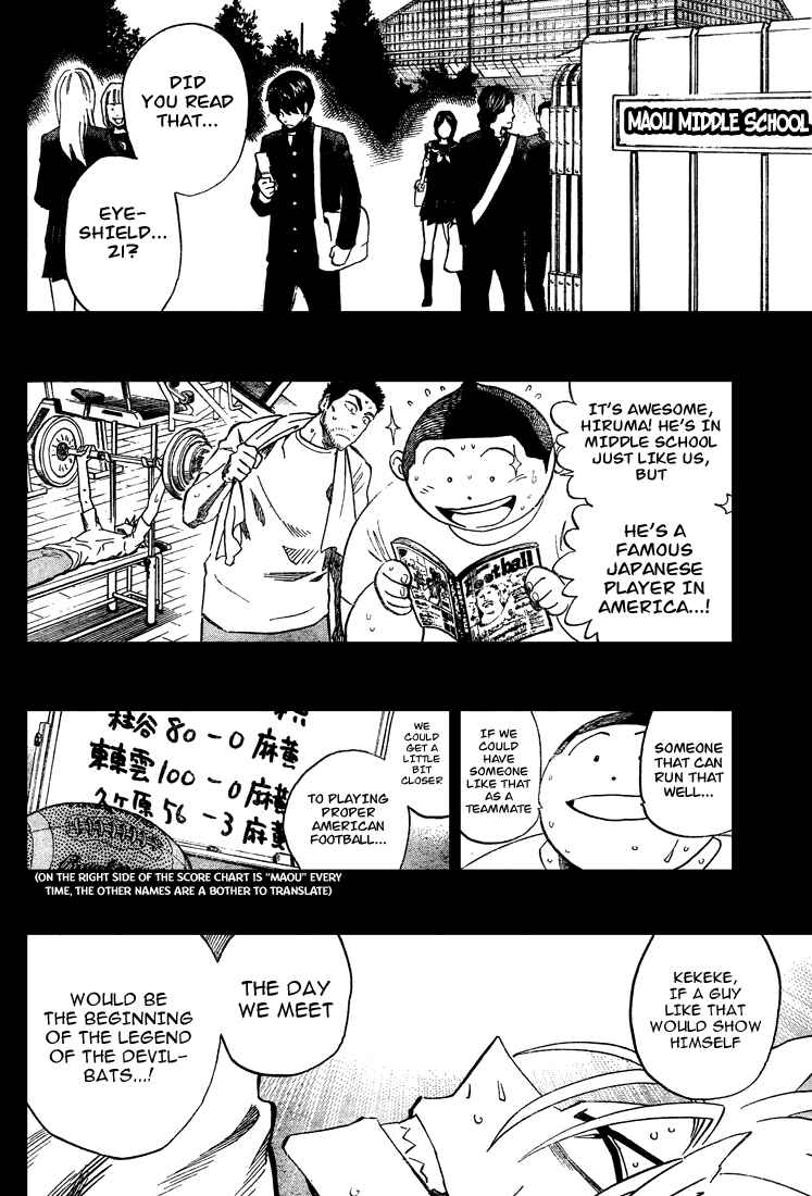Page 14 Chapter 296 Eyeshield 21