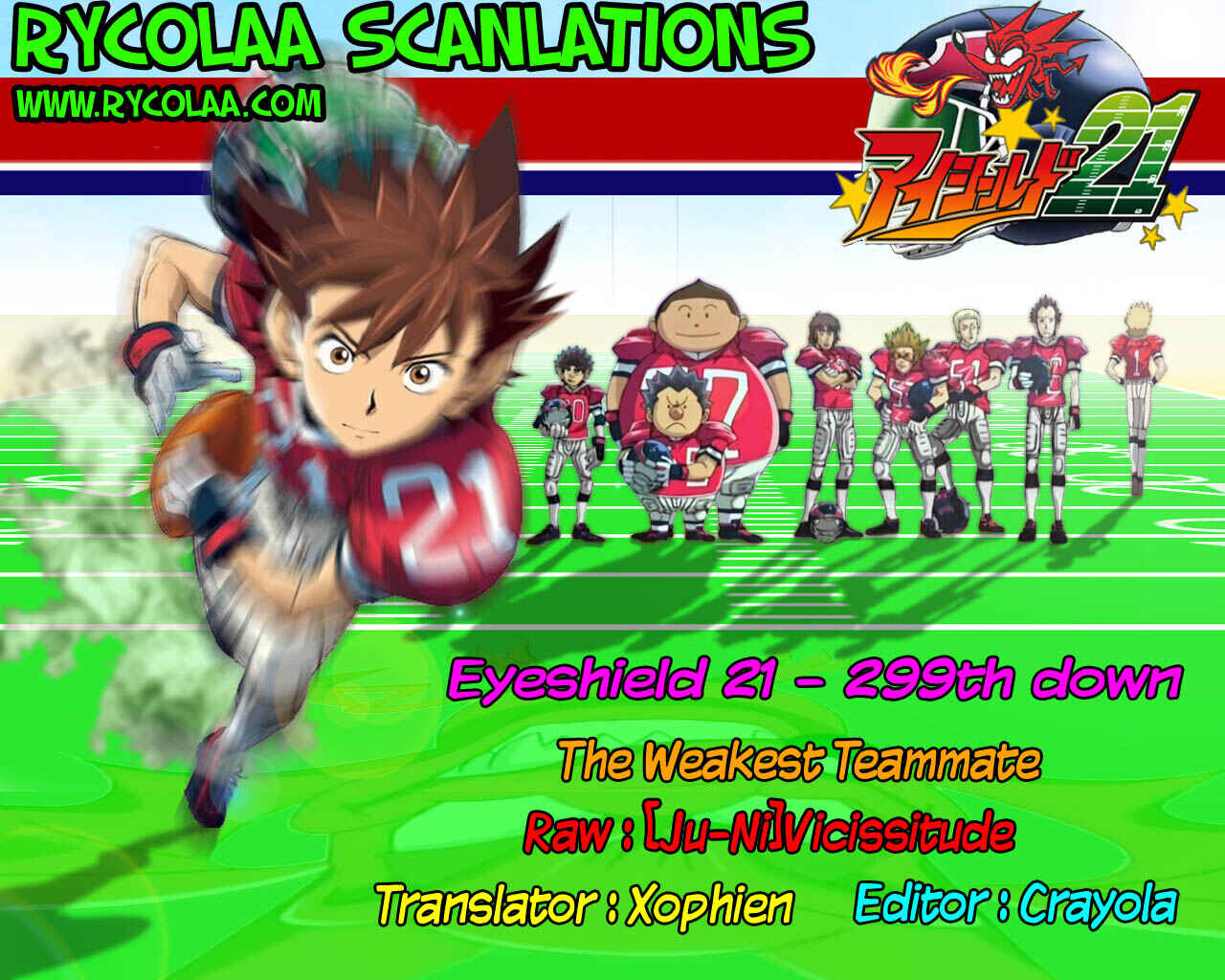Page 1 Chapter 299 Eyeshield 21
