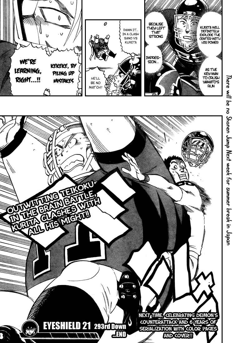 Page 21 Chapter 293 Eyeshield 21