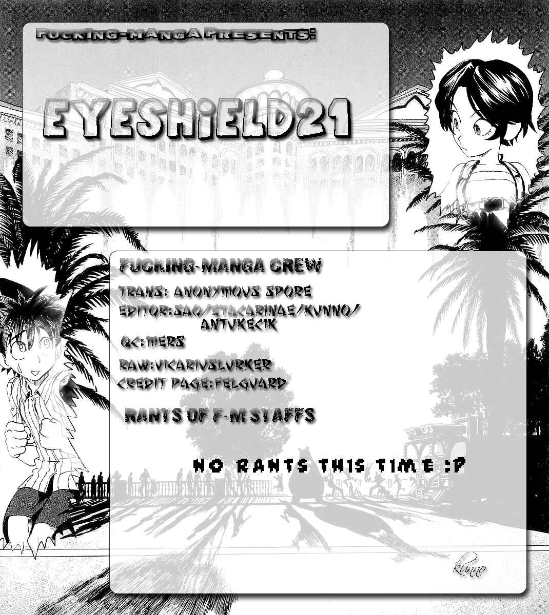 Page 1 Chapter 109 Eyeshield 21