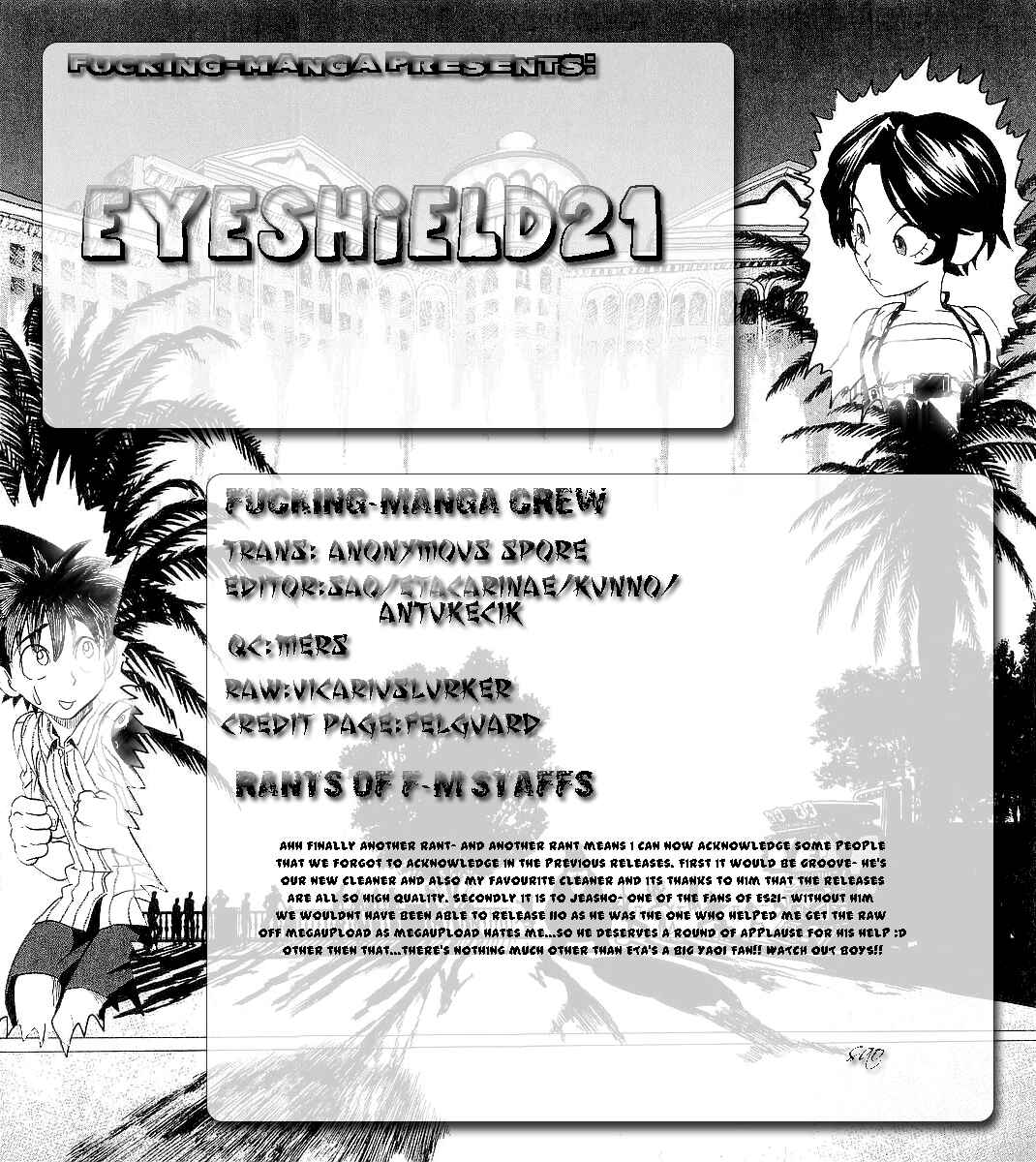 Page 1 Chapter 111 Eyeshield 21