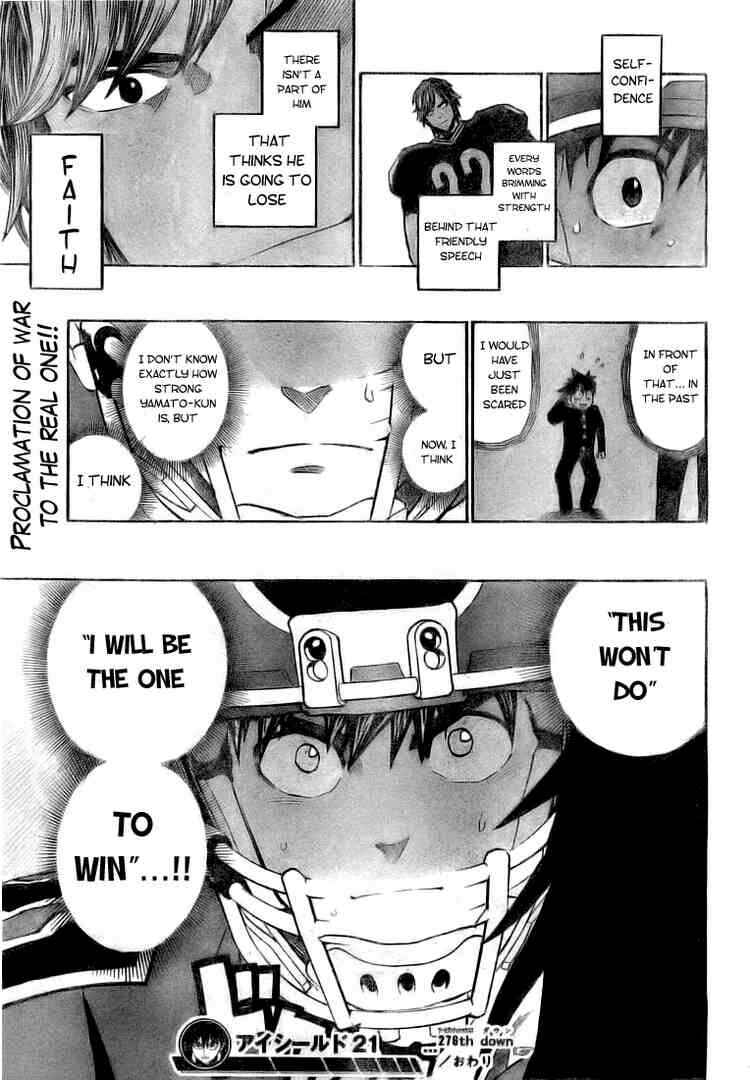 Page 18 Chapter 276 Eyeshield 21