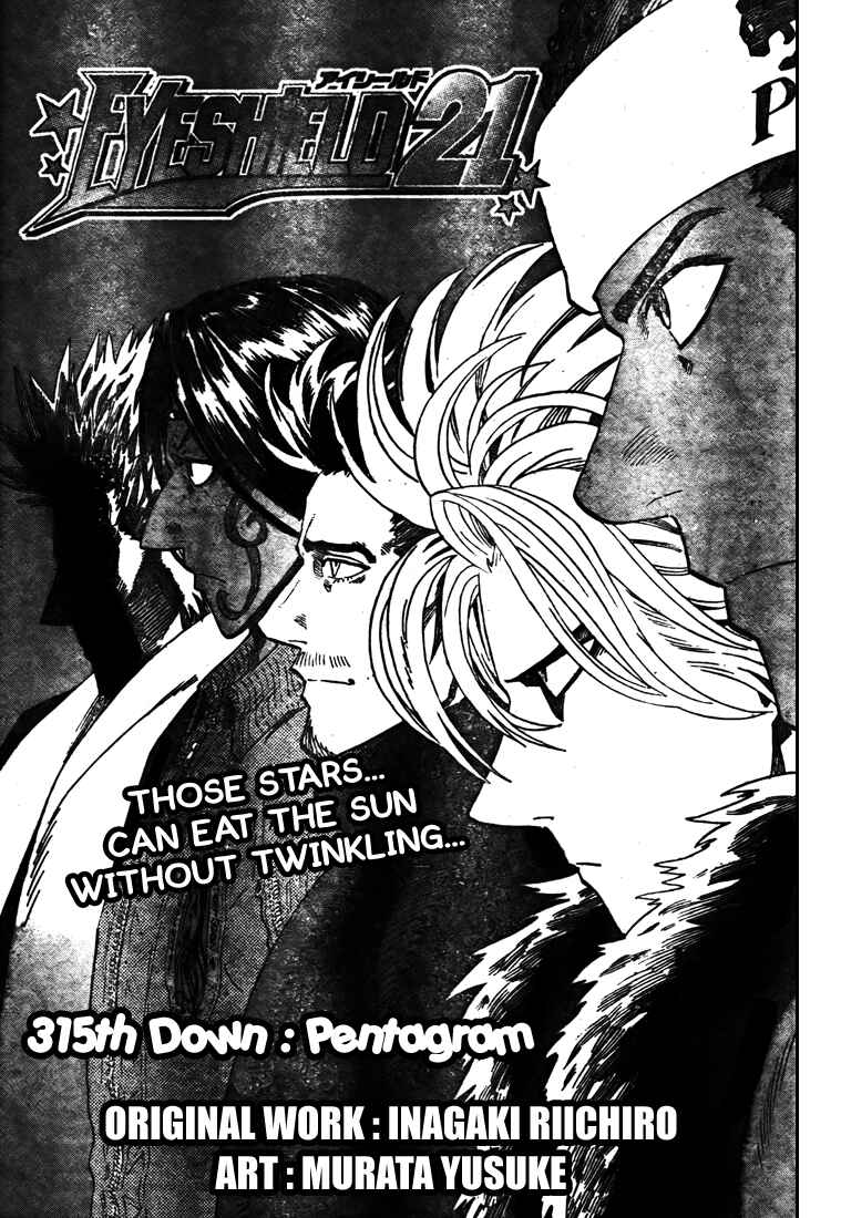 Page 1 Chapter 315 Eyeshield 21