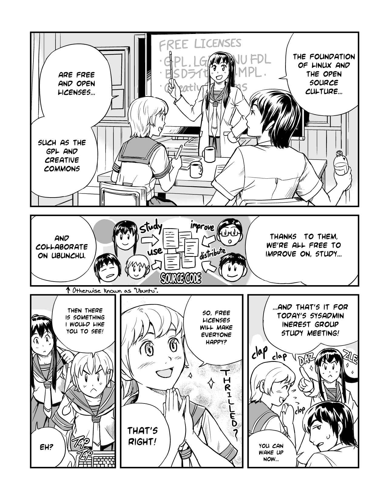 Page 4 Chapter 4 Ubunchu!