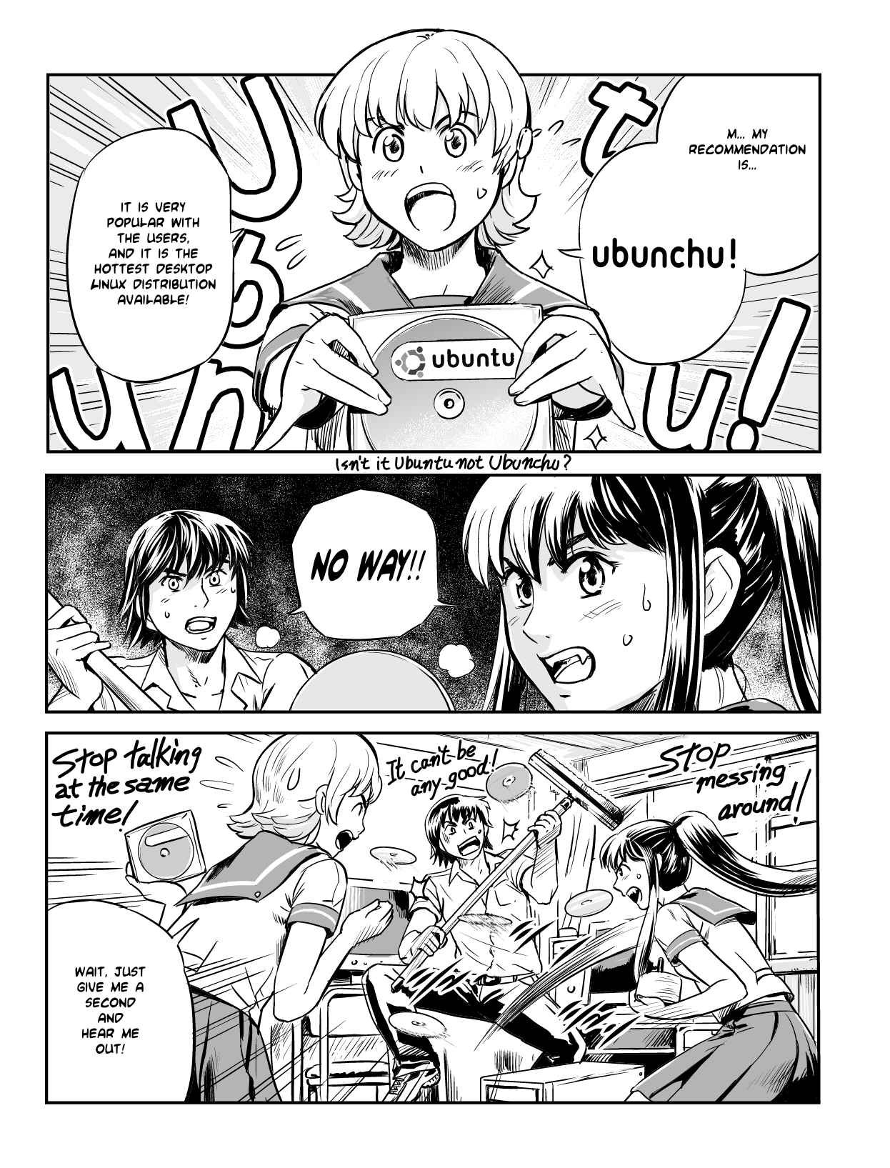 Page 3 Chapter 1 Ubunchu!