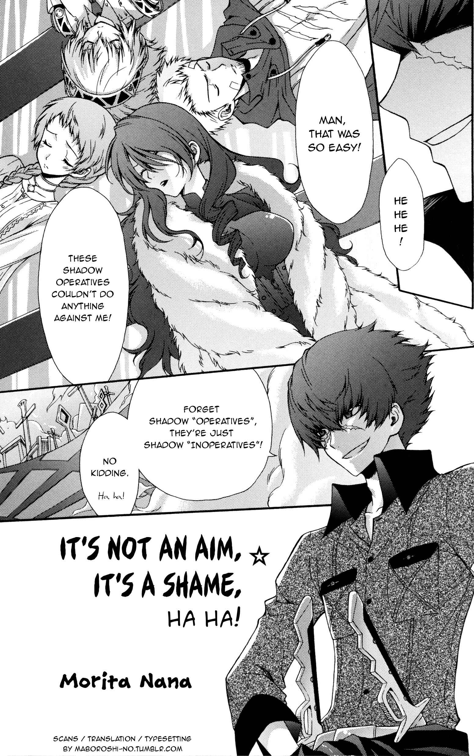 Page 1 Chapter 3 Persona 4 Arena Ultimax Comic Anthology