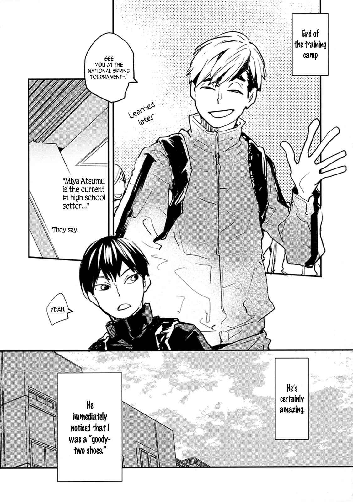 Page 13 Chapter Unknown_489c Haikyu!! - Utsuwa no Ookisa Shindansho (Doujinshi)