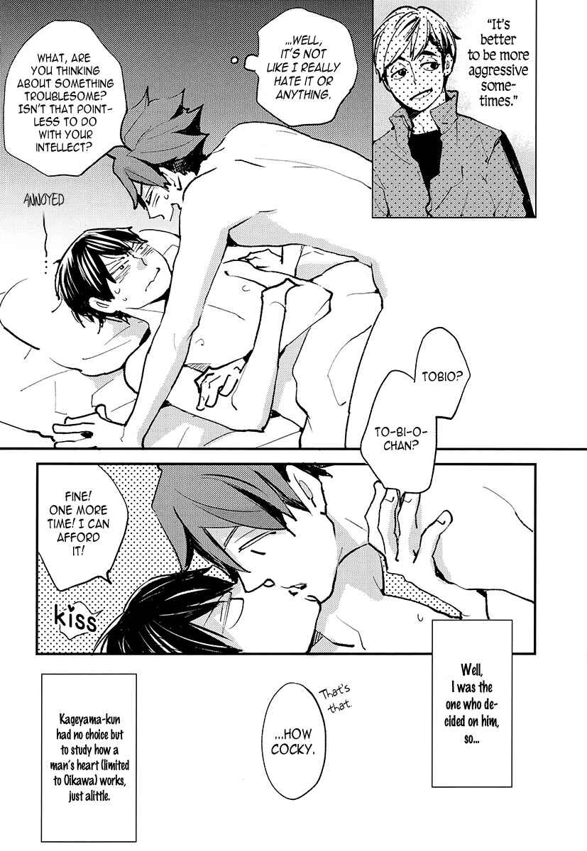 Page 22 Chapter Unknown_489c Haikyu!! - Utsuwa no Ookisa Shindansho (Doujinshi)
