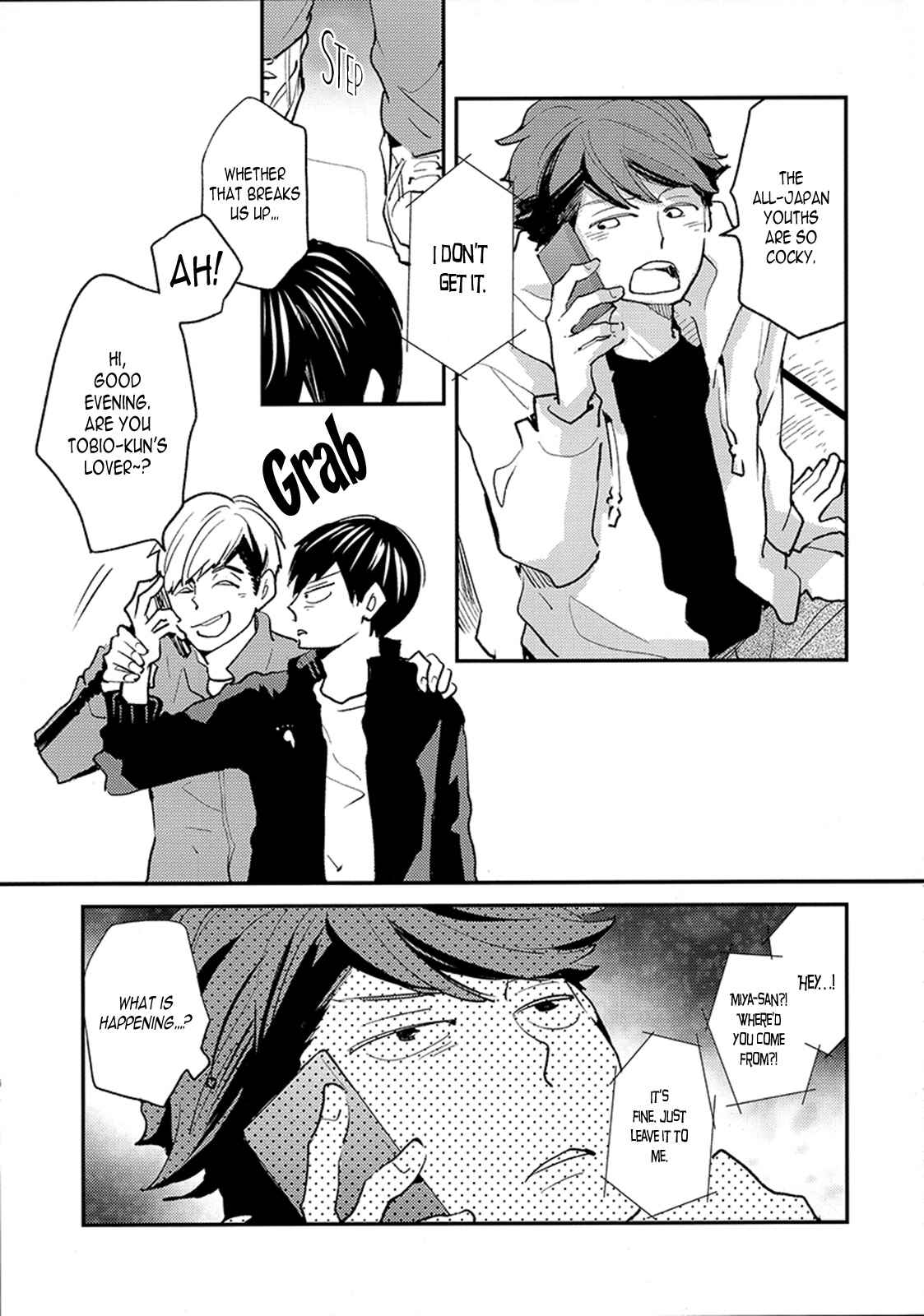 Page 7 Chapter Unknown_489c Haikyu!! - Utsuwa no Ookisa Shindansho (Doujinshi)
