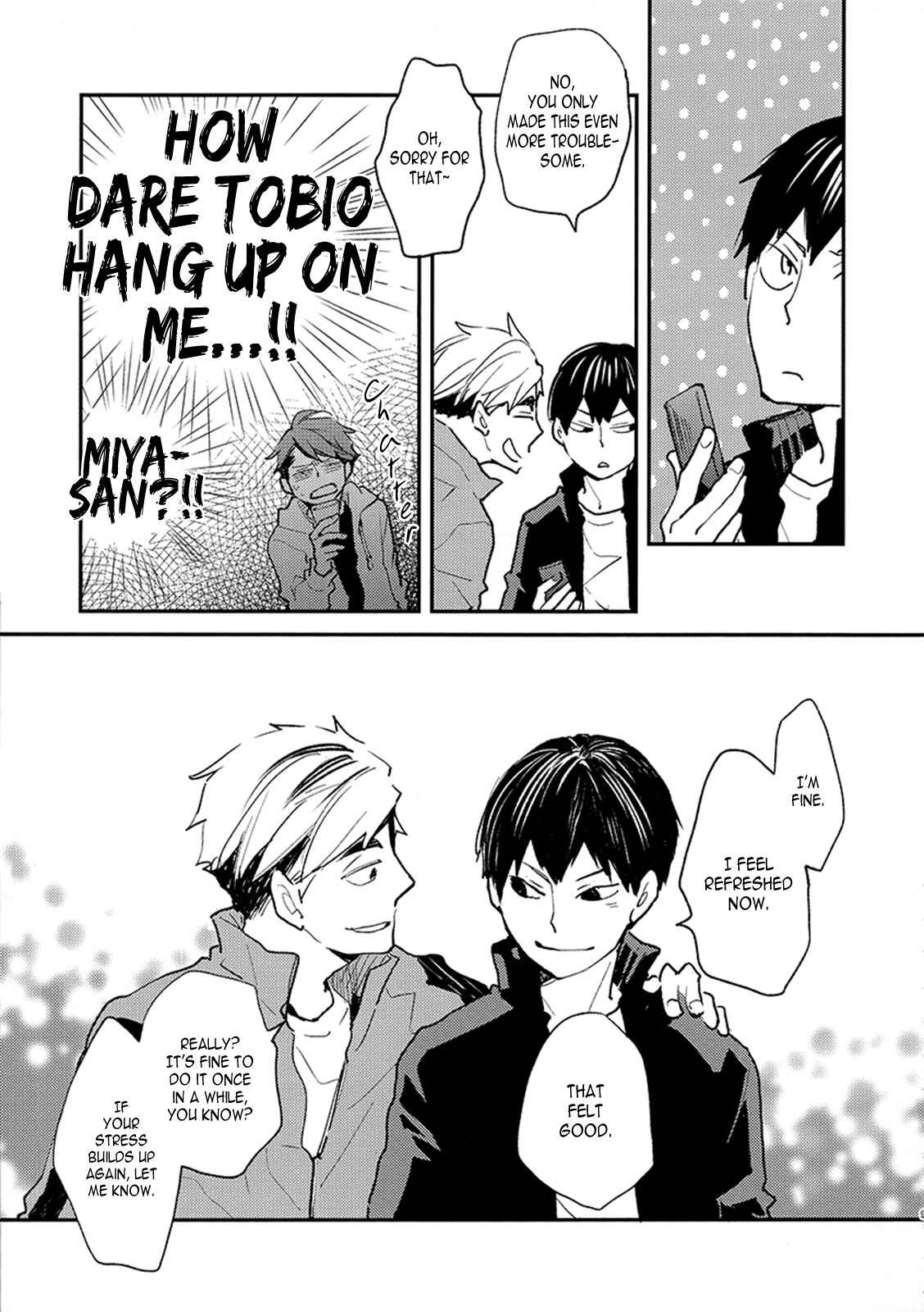 Page 9 Chapter Unknown_489c Haikyu!! - Utsuwa no Ookisa Shindansho (Doujinshi)