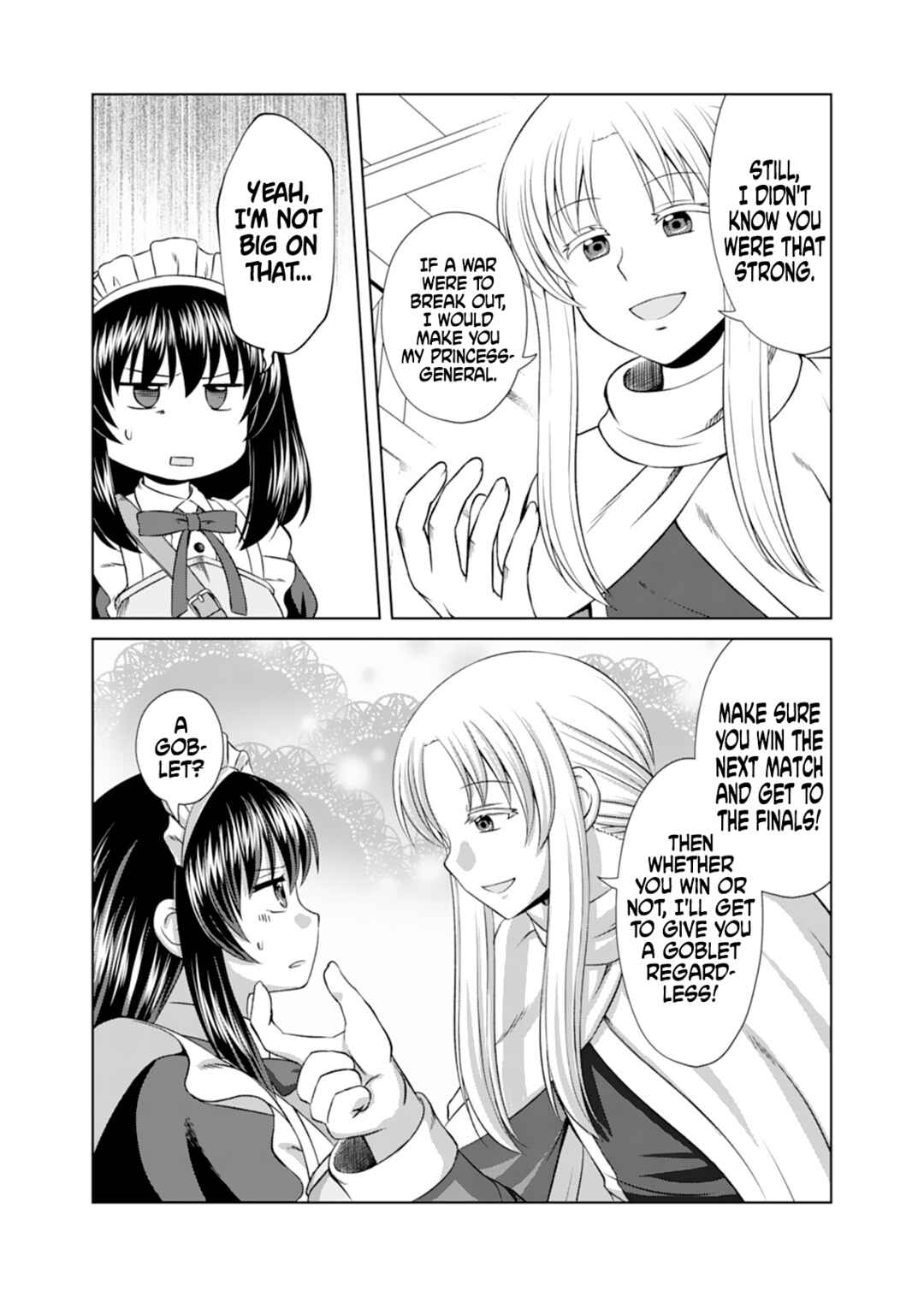 Page 23 Chapter 12 Dont Think That Ill Be Cute Forever! ~If You Make A Wish From The Sacred Stone, Youll Become The Worlds Strongest Beautiful Girl~