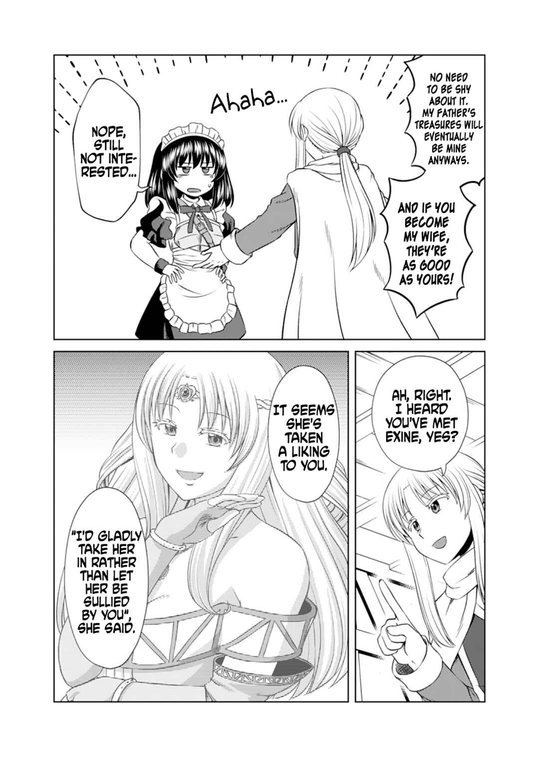 Page 27 Chapter 12 Dont Think That Ill Be Cute Forever! ~If You Make A Wish From The Sacred Stone, Youll Become The Worlds Strongest Beautiful Girl~