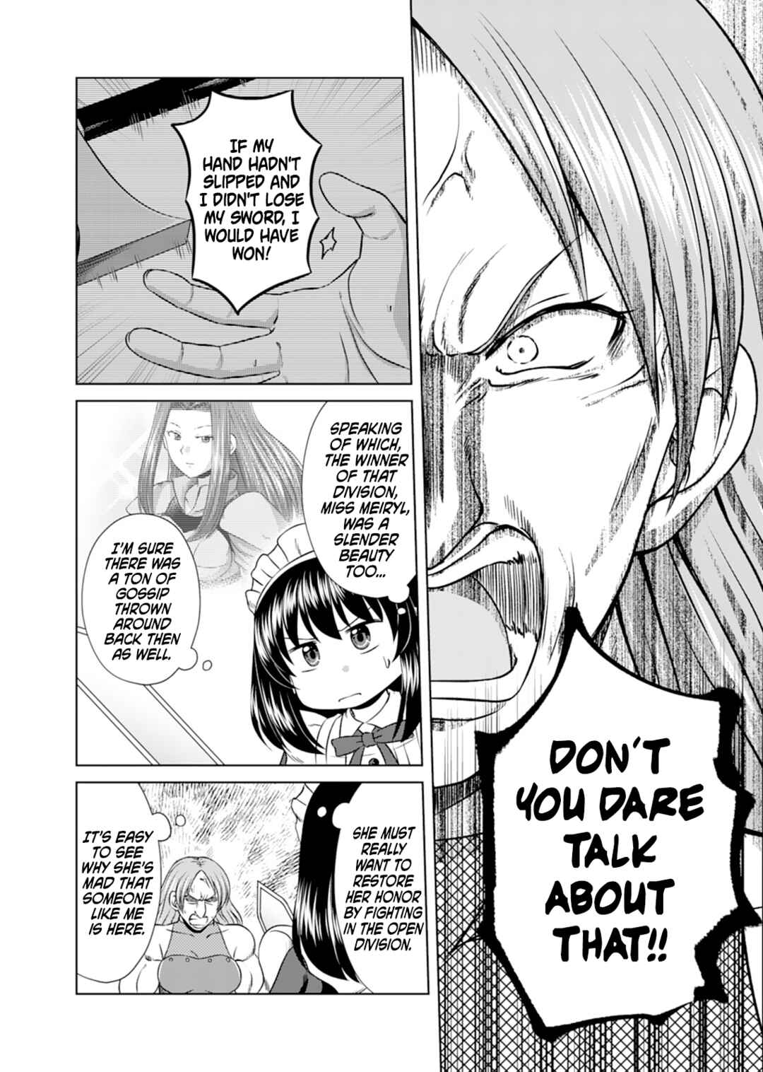 Page 4 Chapter 12 Dont Think That Ill Be Cute Forever! ~If You Make A Wish From The Sacred Stone, Youll Become The Worlds Strongest Beautiful Girl~