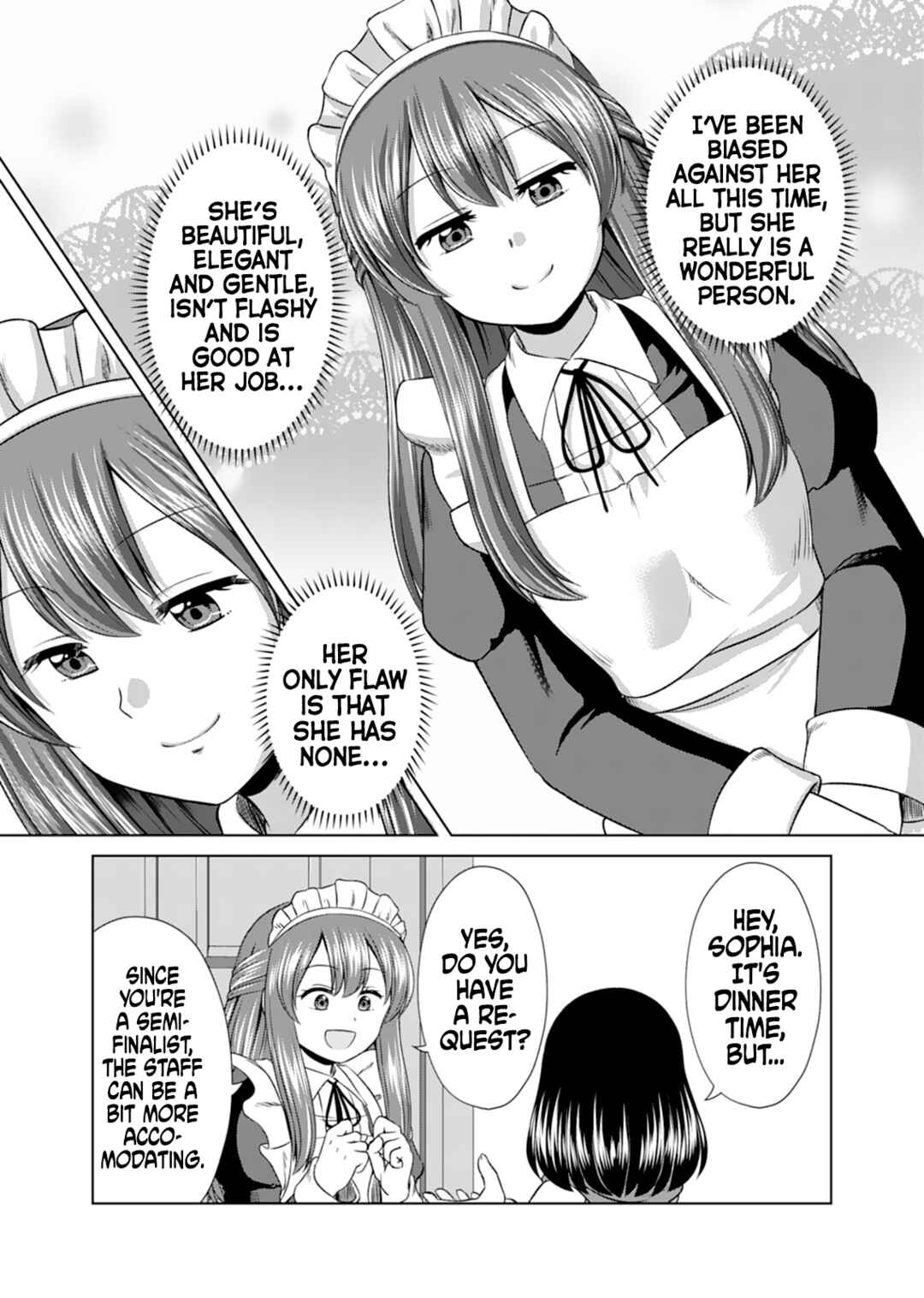 Page 12 Chapter 13 Dont Think That Ill Be Cute Forever! ~If You Make A Wish From The Sacred Stone, Youll Become The Worlds Strongest Beautiful Girl~