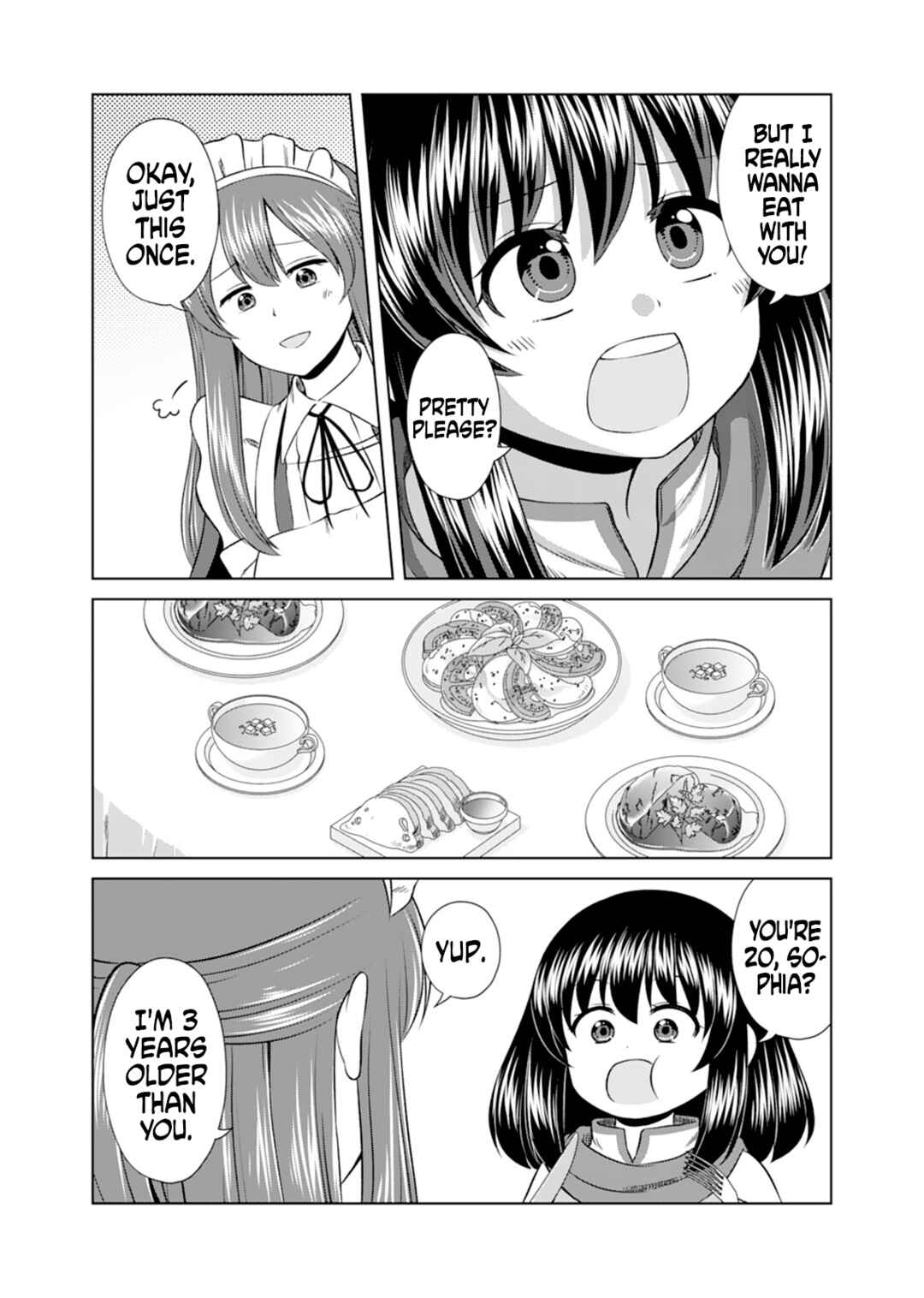 Page 14 Chapter 13 Dont Think That Ill Be Cute Forever! ~If You Make A Wish From The Sacred Stone, Youll Become The Worlds Strongest Beautiful Girl~
