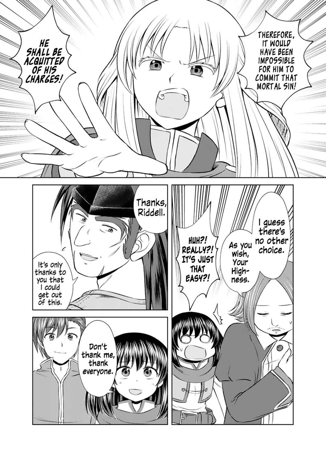 Page 12 Chapter 17 Dont Think That Ill Be Cute Forever! ~If You Make A Wish From The Sacred Stone, Youll Become The Worlds Strongest Beautiful Girl~