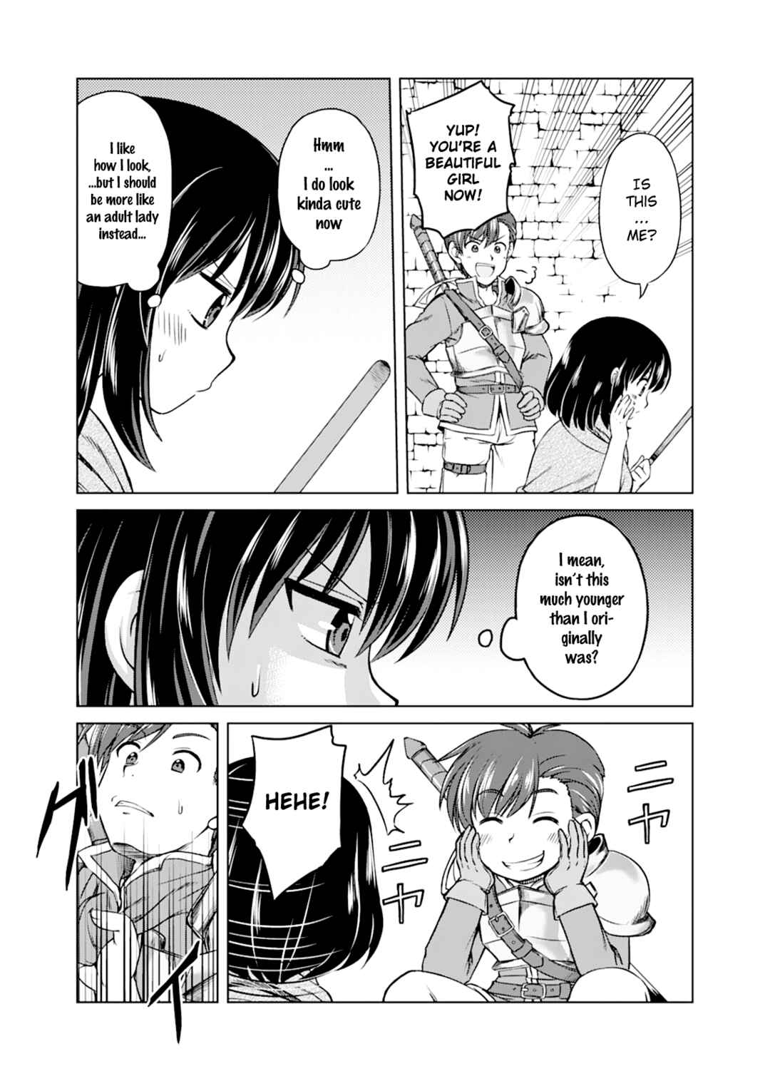 Page 18 Chapter 1 Dont Think That Ill Be Cute Forever! ~If You Make A Wish From The Sacred Stone, Youll Become The Worlds Strongest Beautiful Girl~