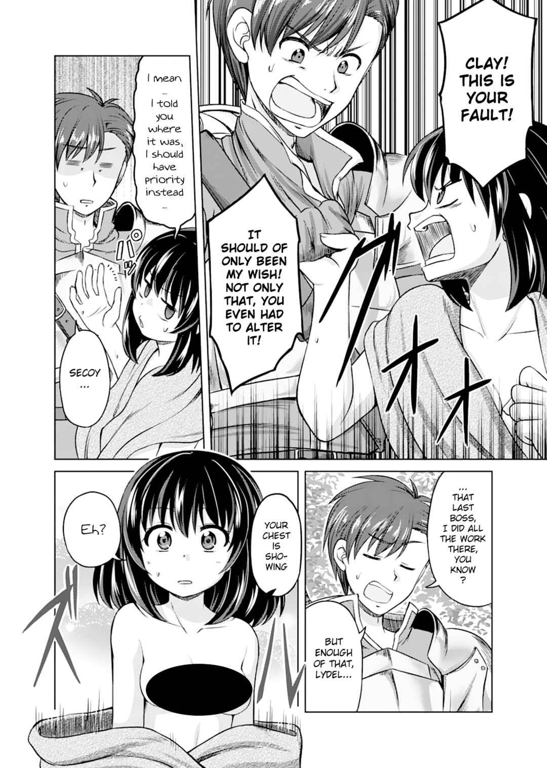 Page 19 Chapter 1 Dont Think That Ill Be Cute Forever! ~If You Make A Wish From The Sacred Stone, Youll Become The Worlds Strongest Beautiful Girl~