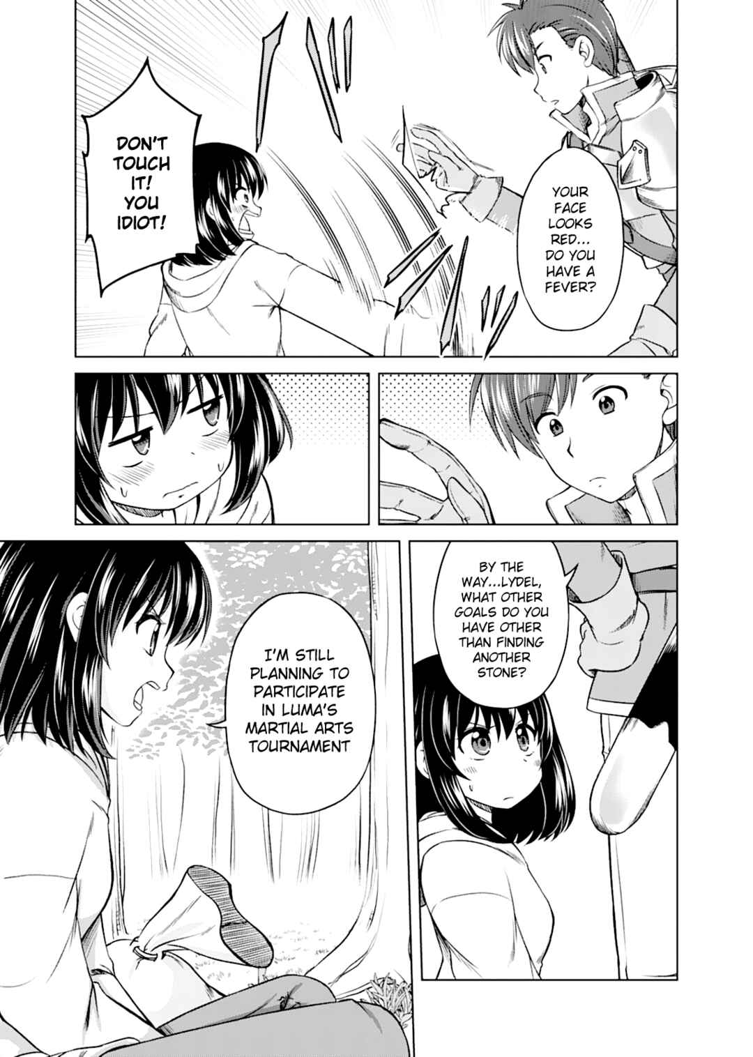 Page 26 Chapter 1 Dont Think That Ill Be Cute Forever! ~If You Make A Wish From The Sacred Stone, Youll Become The Worlds Strongest Beautiful Girl~