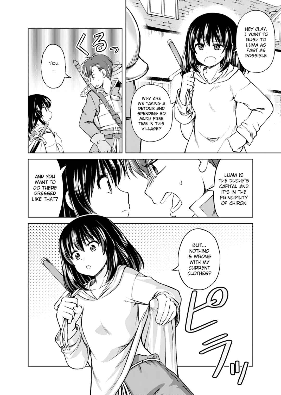 Page 29 Chapter 1 Dont Think That Ill Be Cute Forever! ~If You Make A Wish From The Sacred Stone, Youll Become The Worlds Strongest Beautiful Girl~
