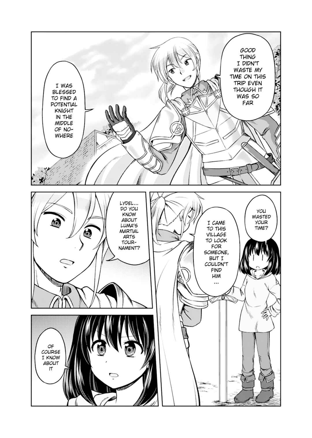 Page 37 Chapter 1 Dont Think That Ill Be Cute Forever! ~If You Make A Wish From The Sacred Stone, Youll Become The Worlds Strongest Beautiful Girl~