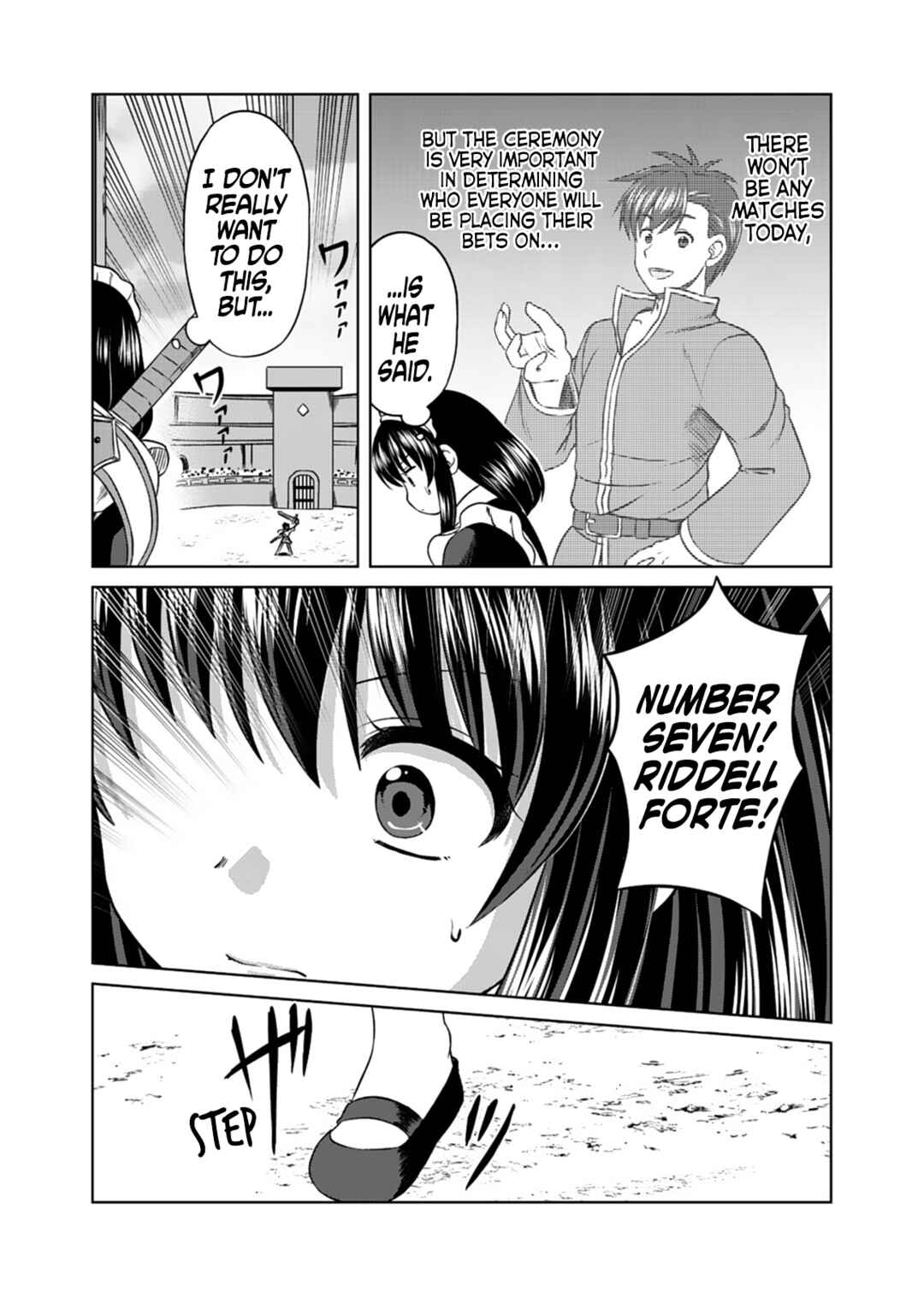 Page 10 Chapter 8 Dont Think That Ill Be Cute Forever! ~If You Make A Wish From The Sacred Stone, Youll Become The Worlds Strongest Beautiful Girl~