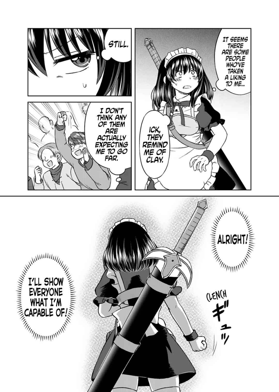Page 14 Chapter 8 Dont Think That Ill Be Cute Forever! ~If You Make A Wish From The Sacred Stone, Youll Become The Worlds Strongest Beautiful Girl~