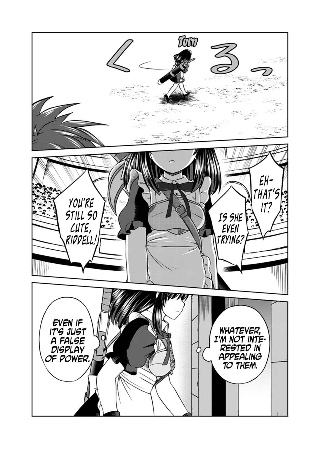 Page 16 Chapter 8 Dont Think That Ill Be Cute Forever! ~If You Make A Wish From The Sacred Stone, Youll Become The Worlds Strongest Beautiful Girl~