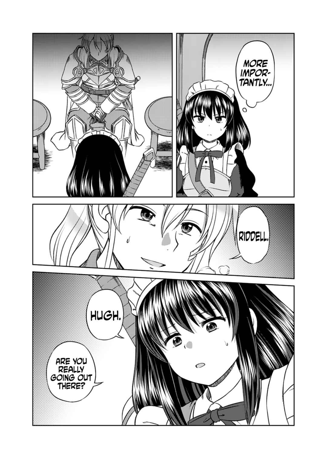 Page 17 Chapter 8 Dont Think That Ill Be Cute Forever! ~If You Make A Wish From The Sacred Stone, Youll Become The Worlds Strongest Beautiful Girl~