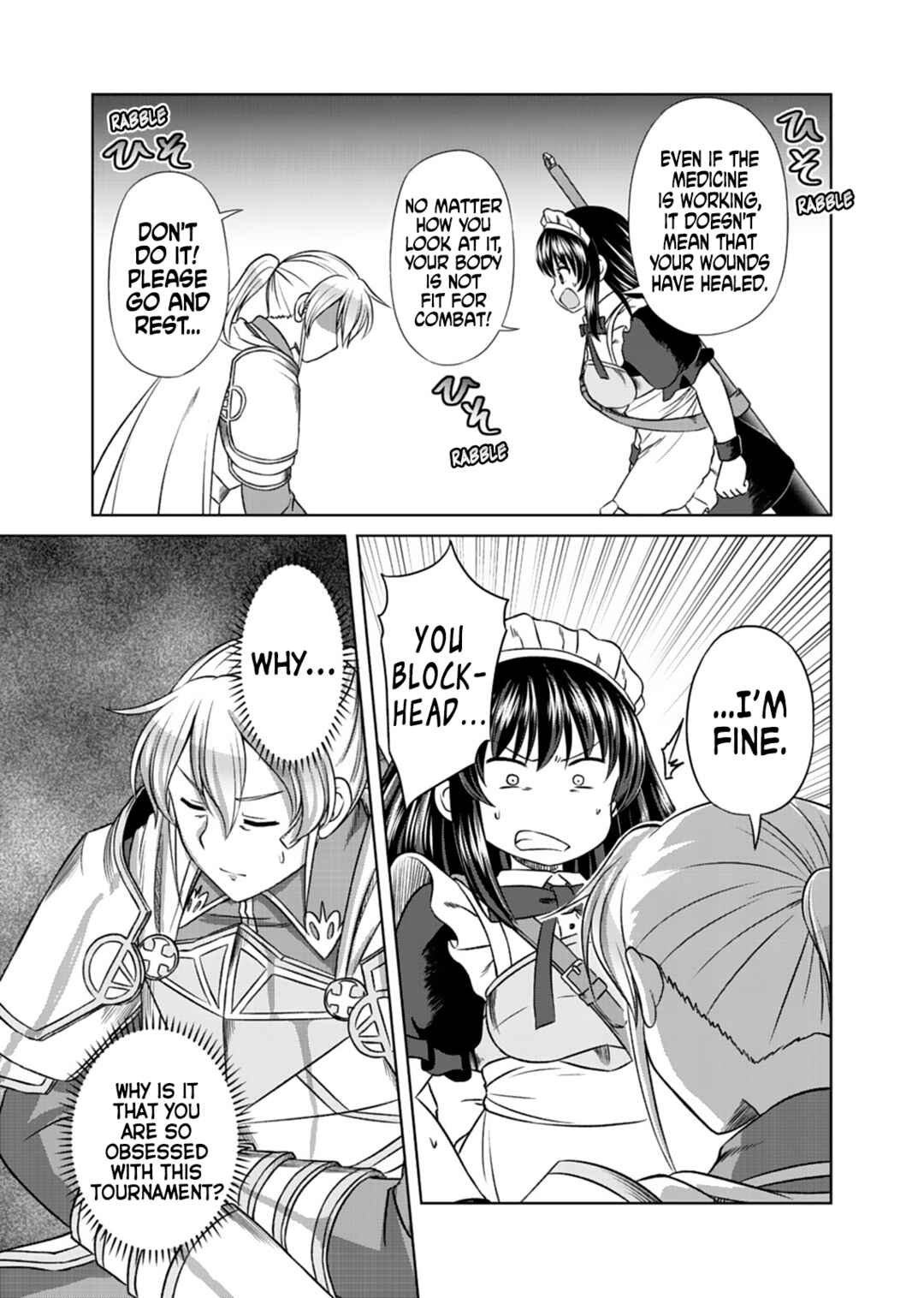 Page 18 Chapter 8 Dont Think That Ill Be Cute Forever! ~If You Make A Wish From The Sacred Stone, Youll Become The Worlds Strongest Beautiful Girl~