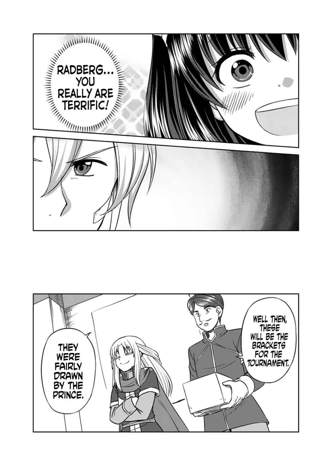 Page 28 Chapter 8 Dont Think That Ill Be Cute Forever! ~If You Make A Wish From The Sacred Stone, Youll Become The Worlds Strongest Beautiful Girl~