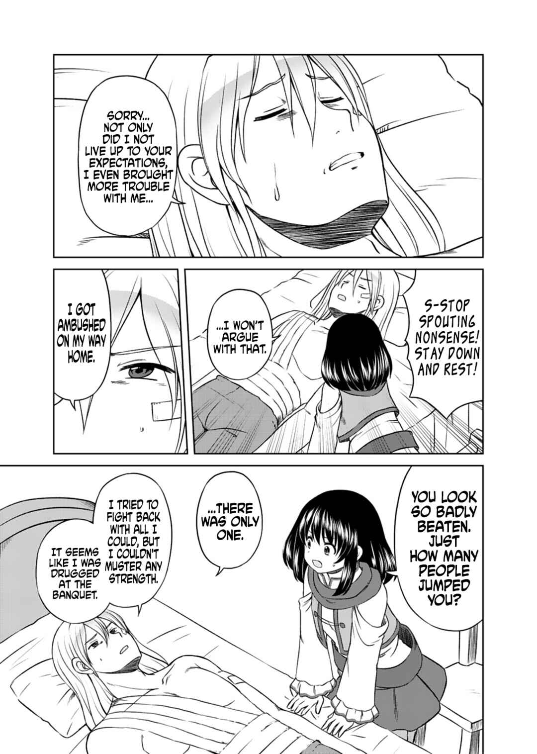 Page 4 Chapter 8 Dont Think That Ill Be Cute Forever! ~If You Make A Wish From The Sacred Stone, Youll Become The Worlds Strongest Beautiful Girl~