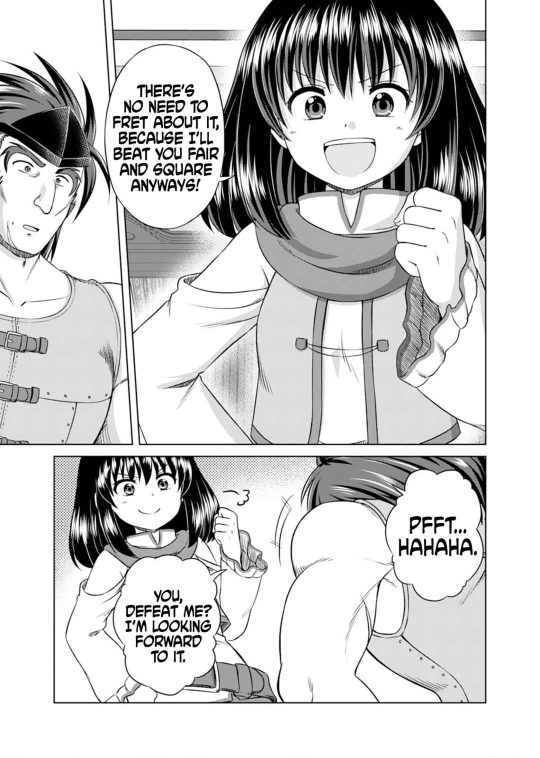 Page 14 Chapter 6 Dont Think That Ill Be Cute Forever! ~If You Make A Wish From The Sacred Stone, Youll Become The Worlds Strongest Beautiful Girl~