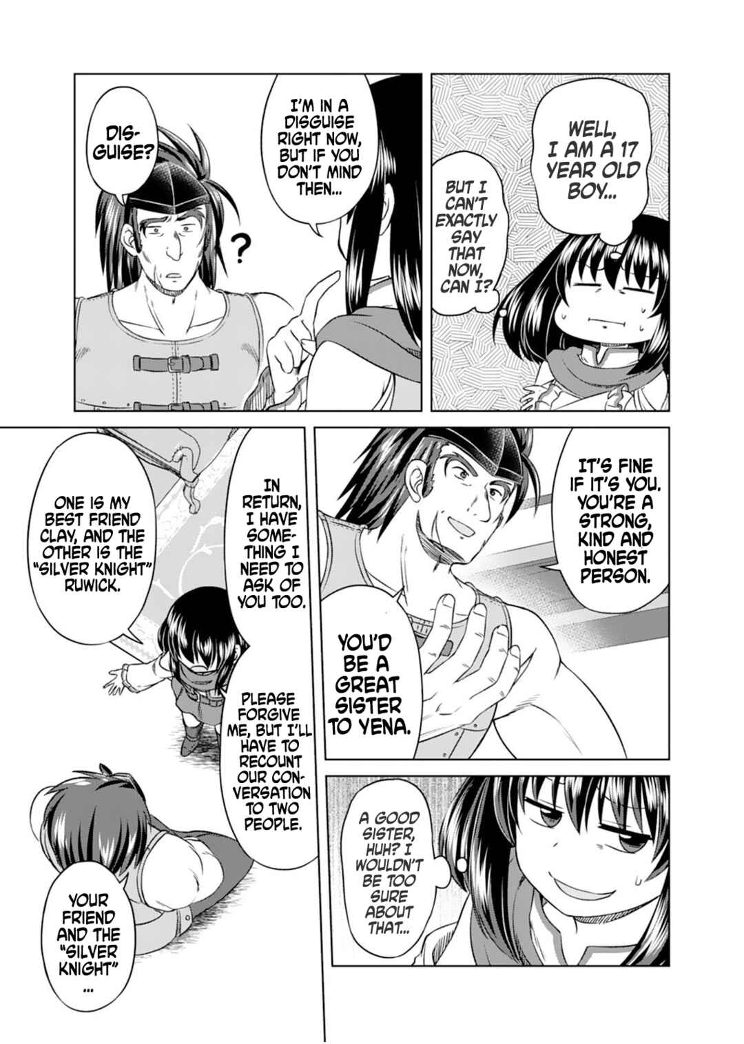 Page 32 Chapter 6 Dont Think That Ill Be Cute Forever! ~If You Make A Wish From The Sacred Stone, Youll Become The Worlds Strongest Beautiful Girl~