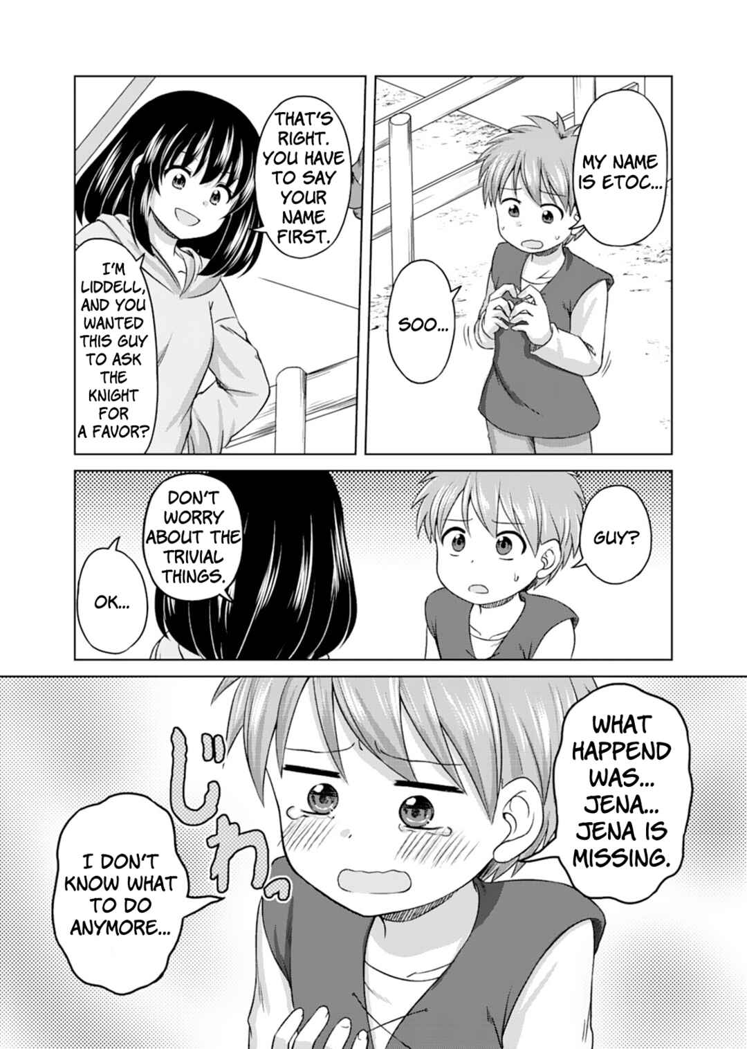 Page 22 Chapter 2 Dont Think That Ill Be Cute Forever! ~If You Make A Wish From The Sacred Stone, Youll Become The Worlds Strongest Beautiful Girl~