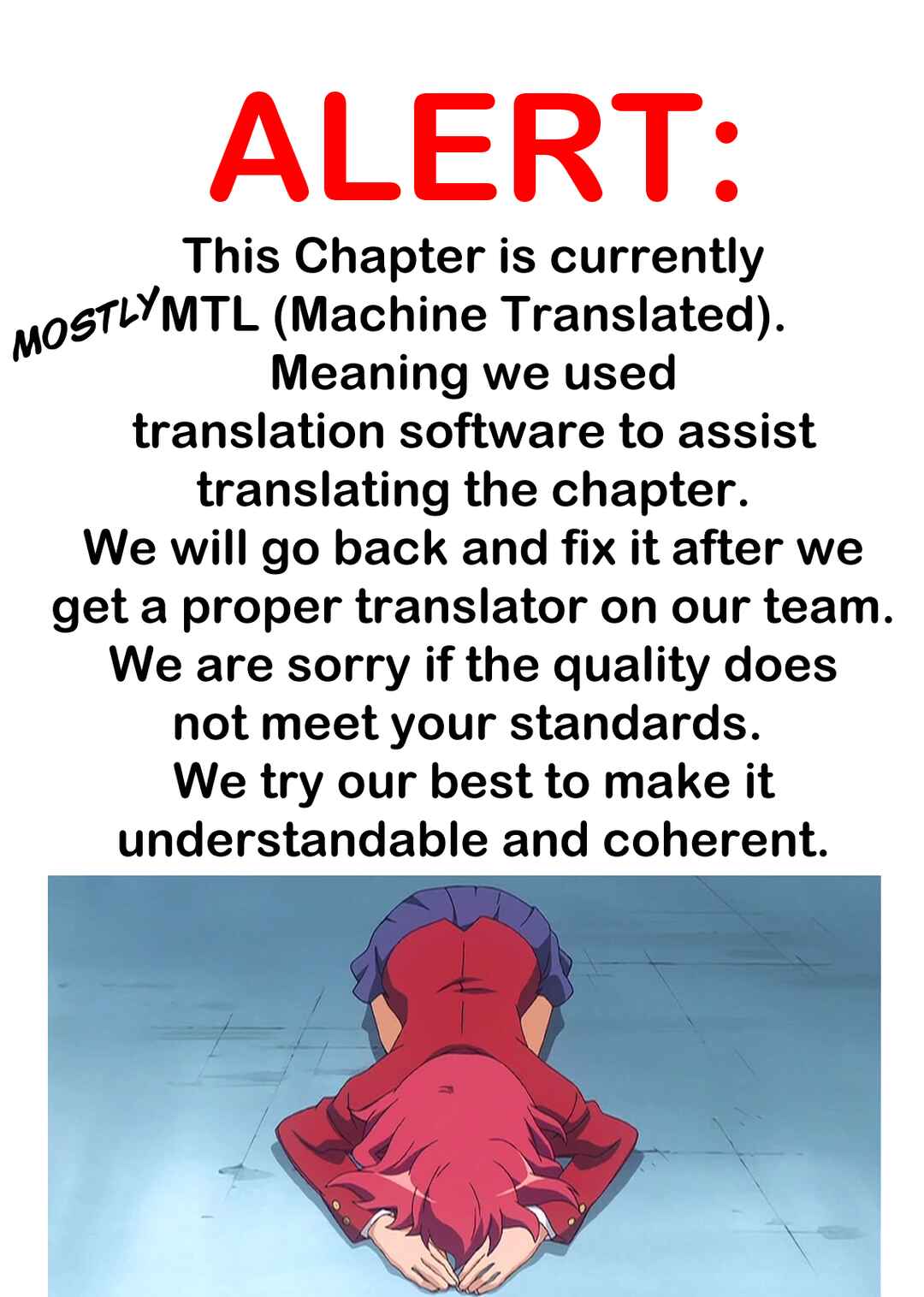 Page 3 Chapter 2 Dont Think That Ill Be Cute Forever! ~If You Make A Wish From The Sacred Stone, Youll Become The Worlds Strongest Beautiful Girl~