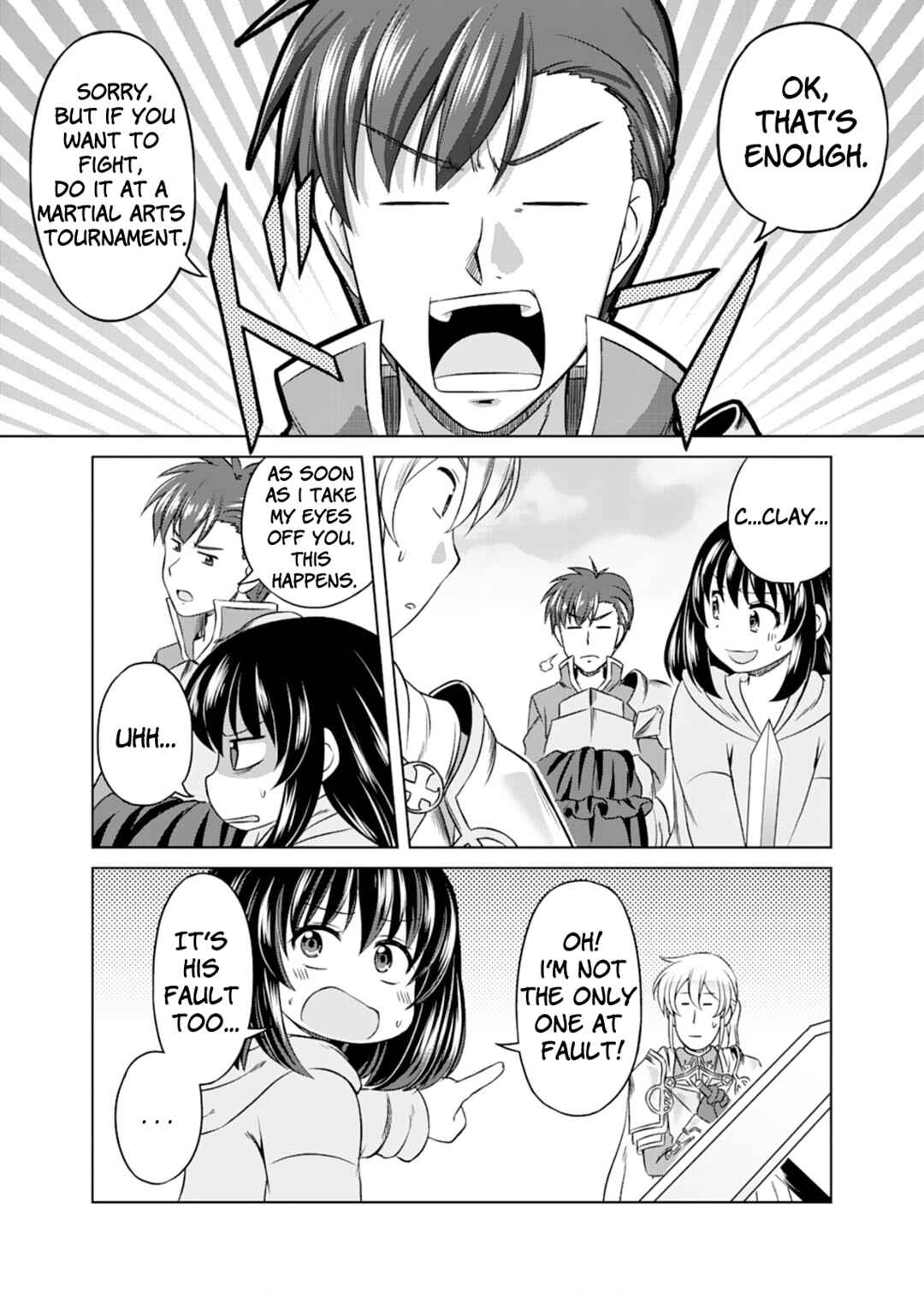 Page 6 Chapter 2 Dont Think That Ill Be Cute Forever! ~If You Make A Wish From The Sacred Stone, Youll Become The Worlds Strongest Beautiful Girl~