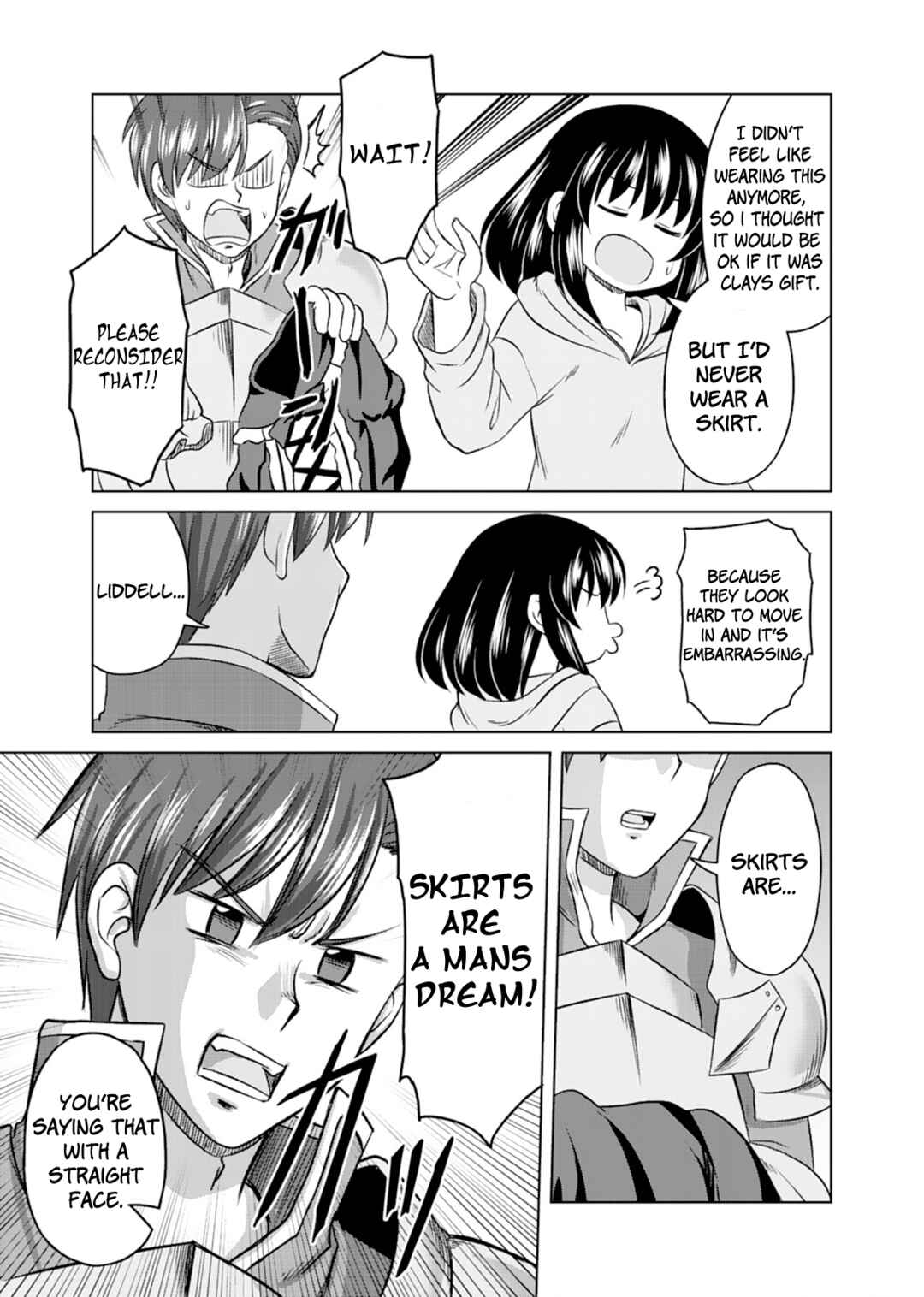 Page 8 Chapter 2 Dont Think That Ill Be Cute Forever! ~If You Make A Wish From The Sacred Stone, Youll Become The Worlds Strongest Beautiful Girl~