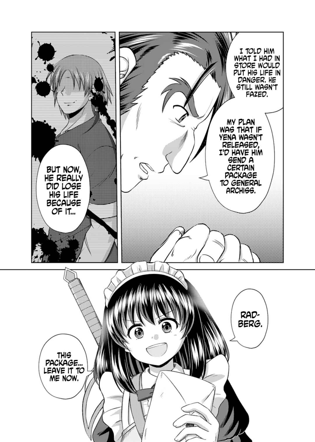 Page 12 Chapter 11 Dont Think That Ill Be Cute Forever! ~If You Make A Wish From The Sacred Stone, Youll Become The Worlds Strongest Beautiful Girl~