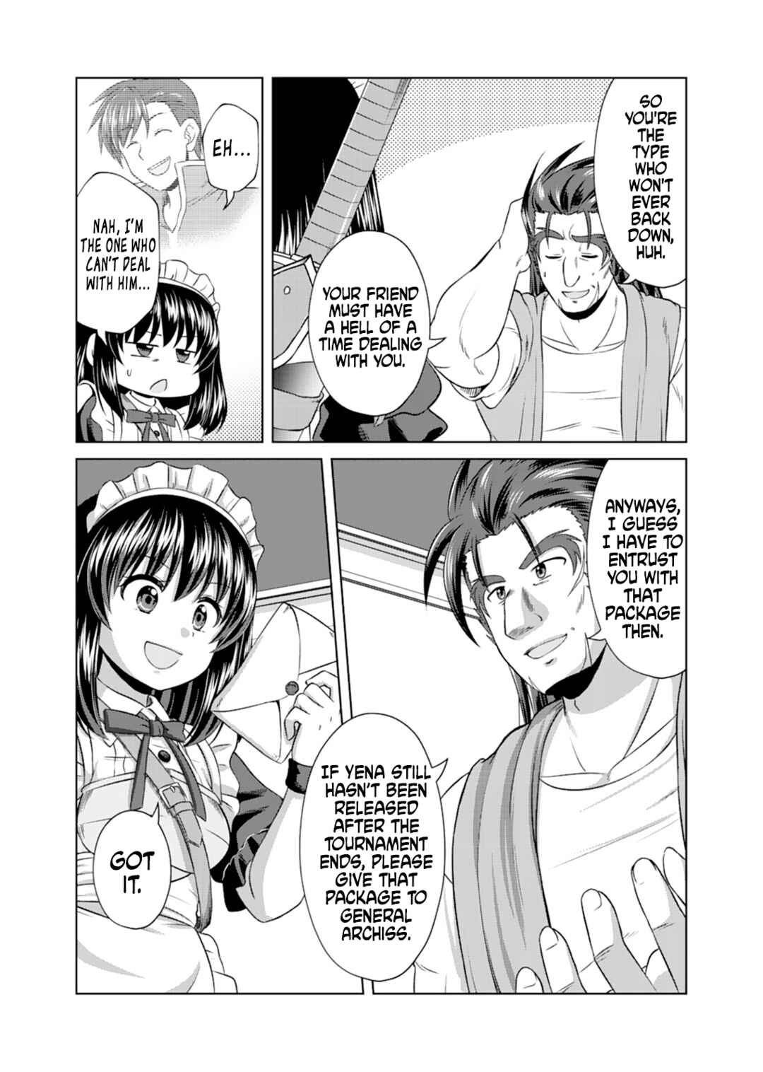 Page 14 Chapter 11 Dont Think That Ill Be Cute Forever! ~If You Make A Wish From The Sacred Stone, Youll Become The Worlds Strongest Beautiful Girl~
