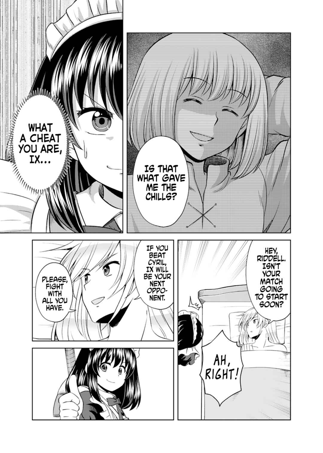 Page 30 Chapter 11 Dont Think That Ill Be Cute Forever! ~If You Make A Wish From The Sacred Stone, Youll Become The Worlds Strongest Beautiful Girl~