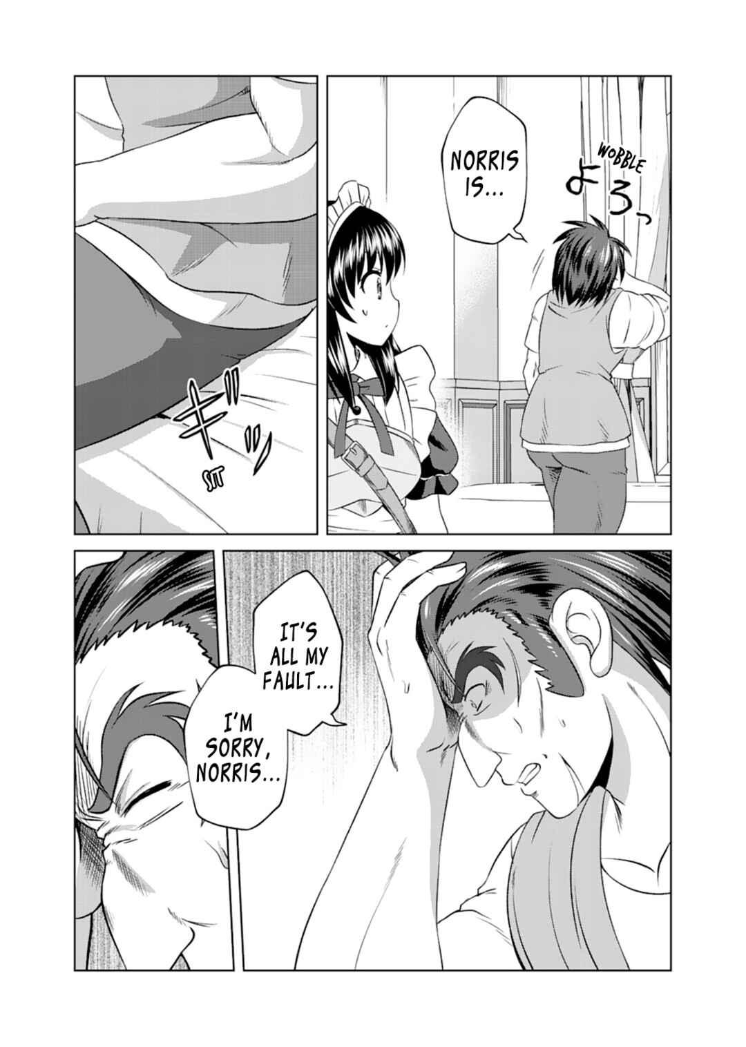 Page 8 Chapter 11 Dont Think That Ill Be Cute Forever! ~If You Make A Wish From The Sacred Stone, Youll Become The Worlds Strongest Beautiful Girl~