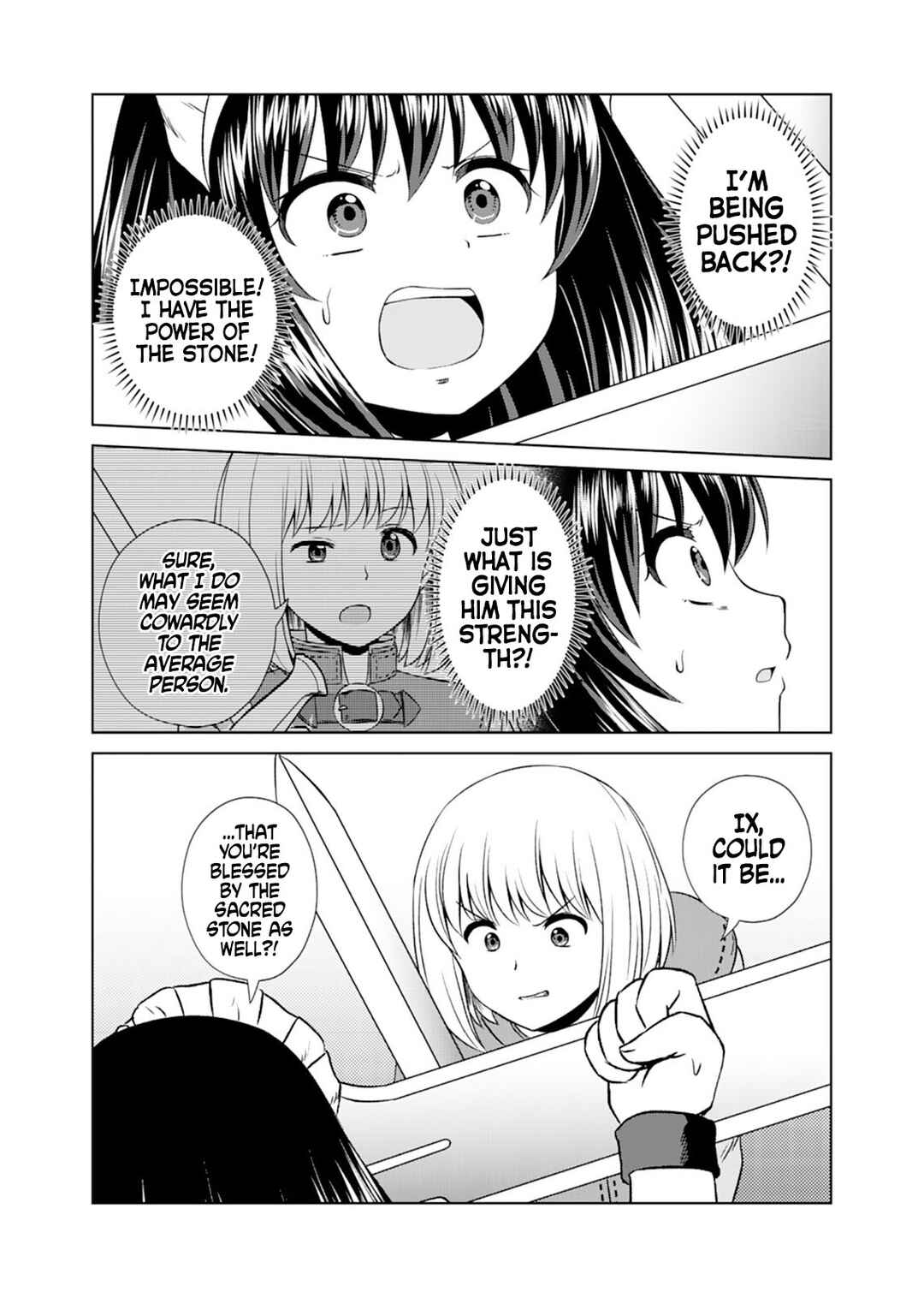 Page 16 Chapter 14 Dont Think That Ill Be Cute Forever! ~If You Make A Wish From The Sacred Stone, Youll Become The Worlds Strongest Beautiful Girl~