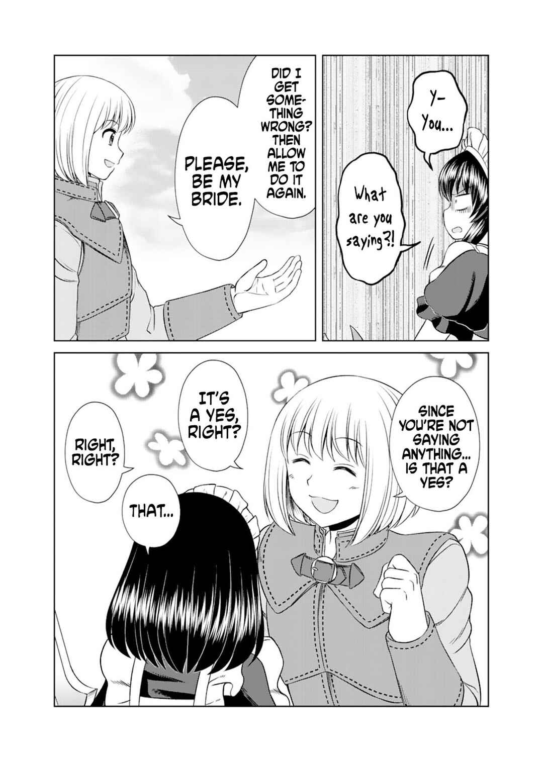 Page 21 Chapter 14 Dont Think That Ill Be Cute Forever! ~If You Make A Wish From The Sacred Stone, Youll Become The Worlds Strongest Beautiful Girl~