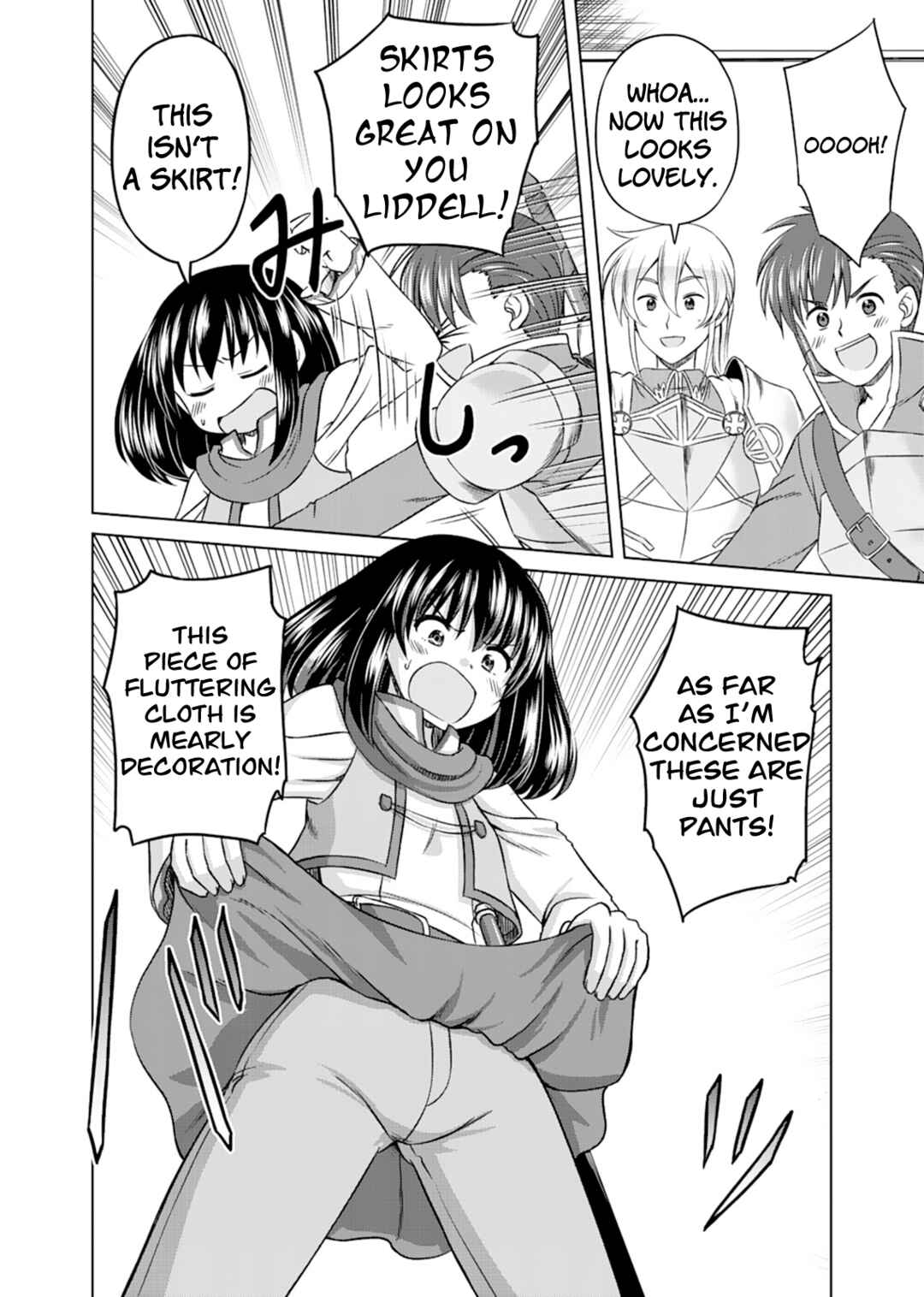 Page 14 Chapter 3 Dont Think That Ill Be Cute Forever! ~If You Make A Wish From The Sacred Stone, Youll Become The Worlds Strongest Beautiful Girl~